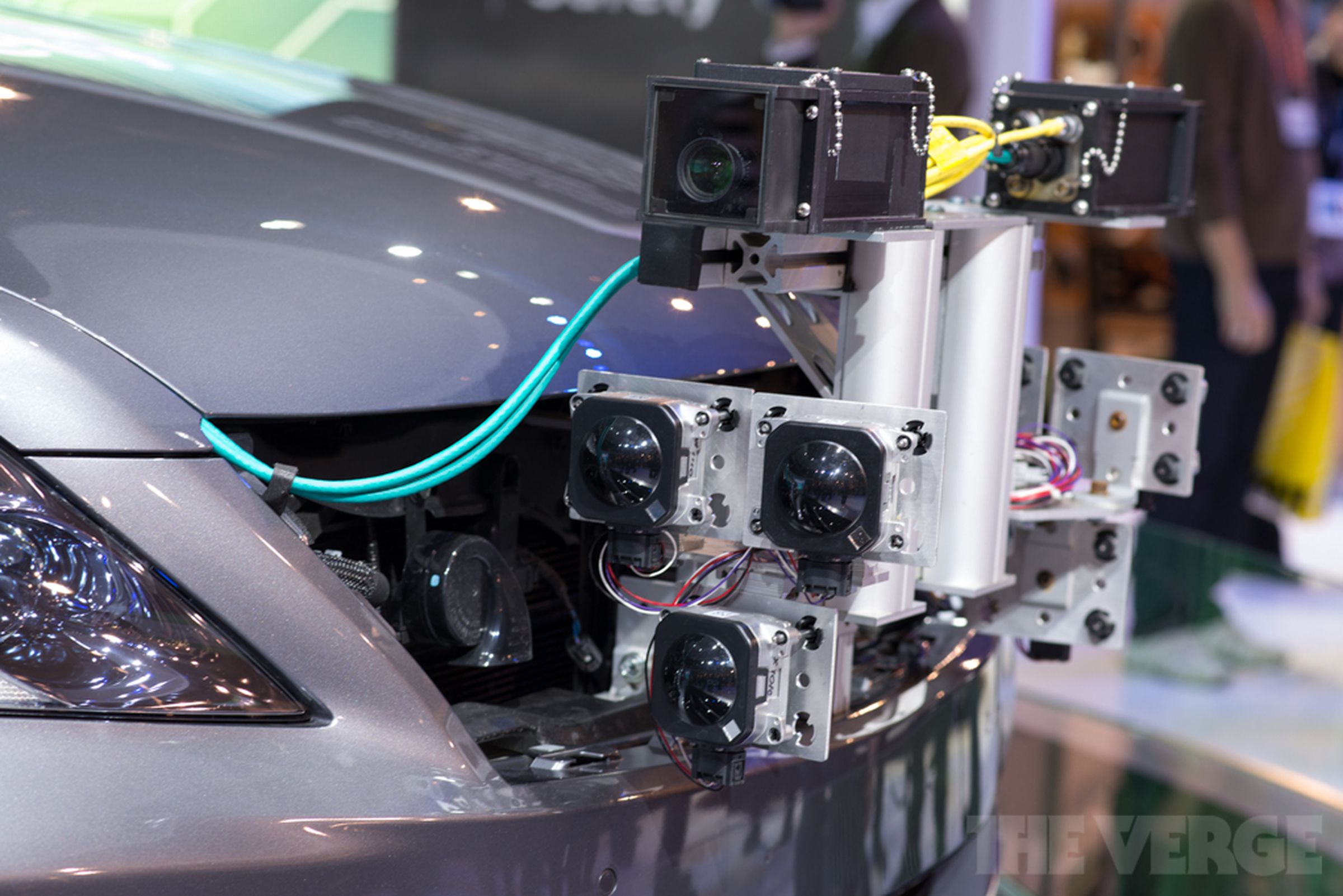 Lexus LS600hL Advanced Safety autonomous car hands-on pictures  