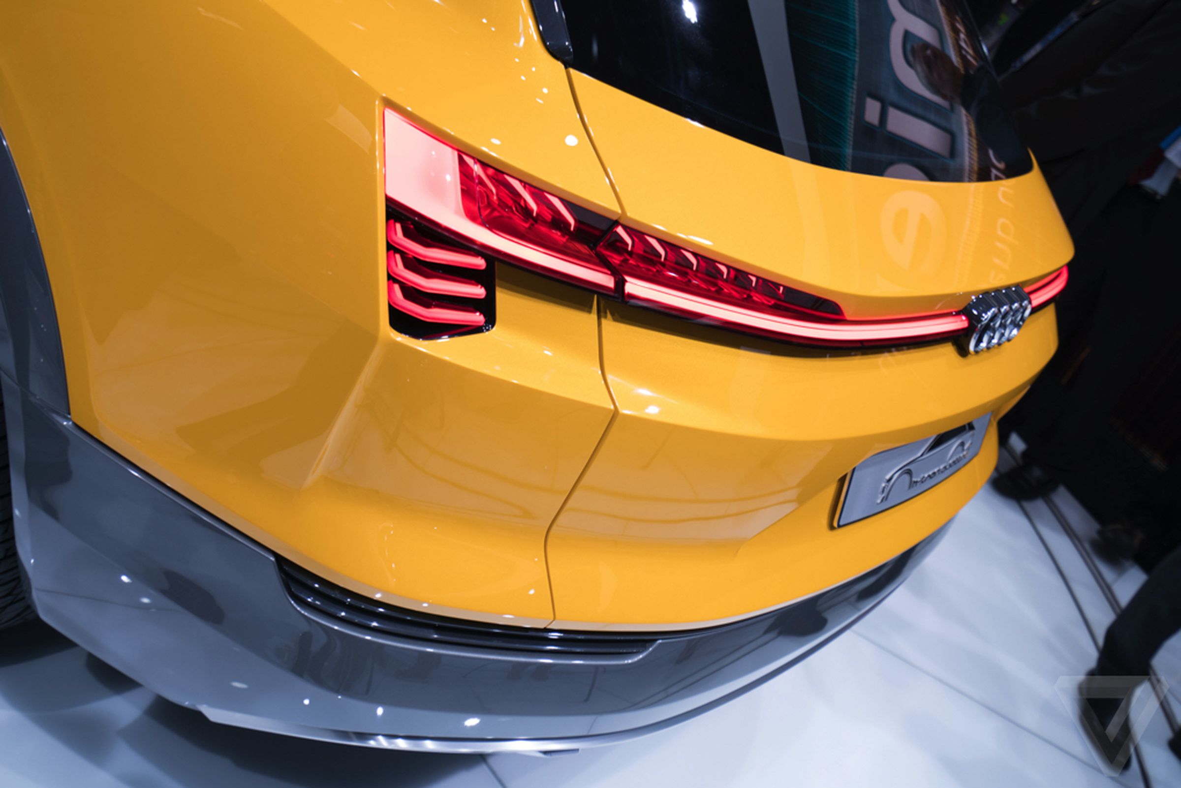 Audi h-tron quattro concept at the Detroit Auto Show
