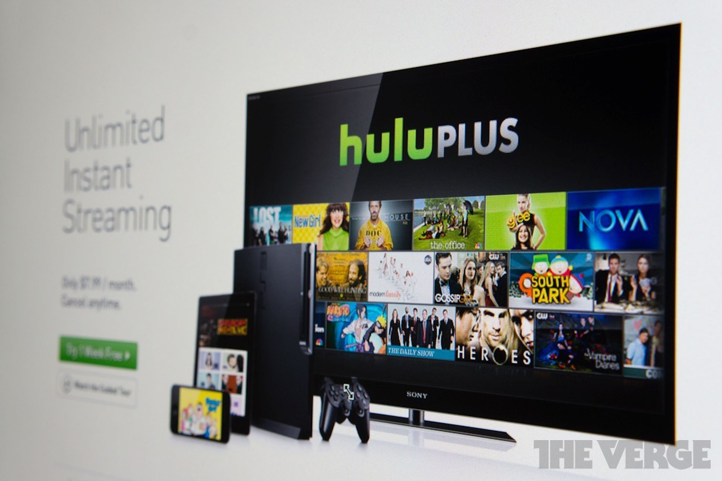 hulu plus 1020 stock