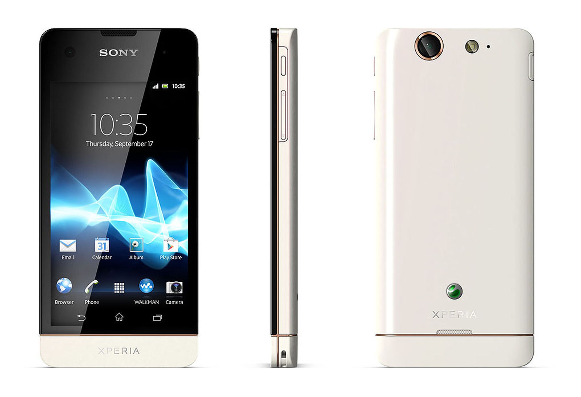 Sony Xperia SX and GX press pictures