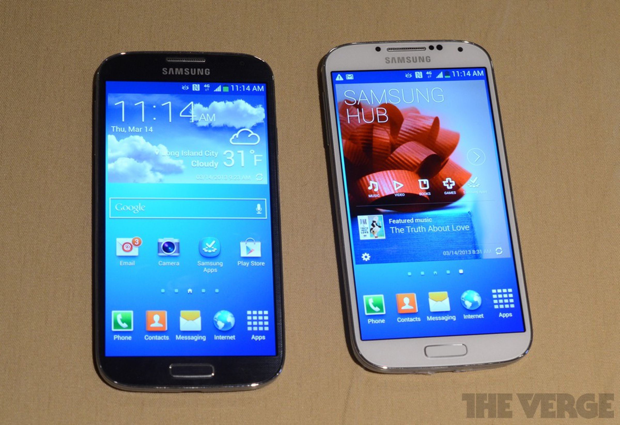 Samsung Galaxy S4 hands-on pictures