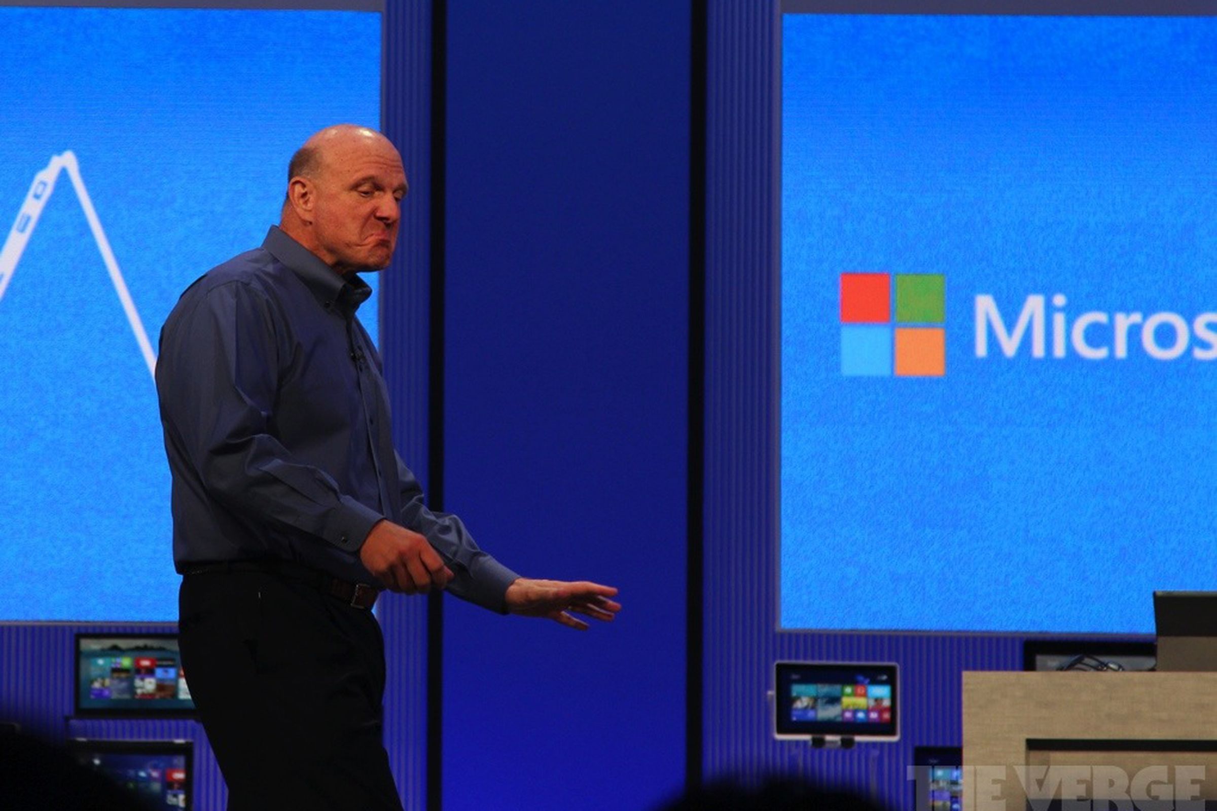 Microsoft CEO Steve Ballmer stock 1020