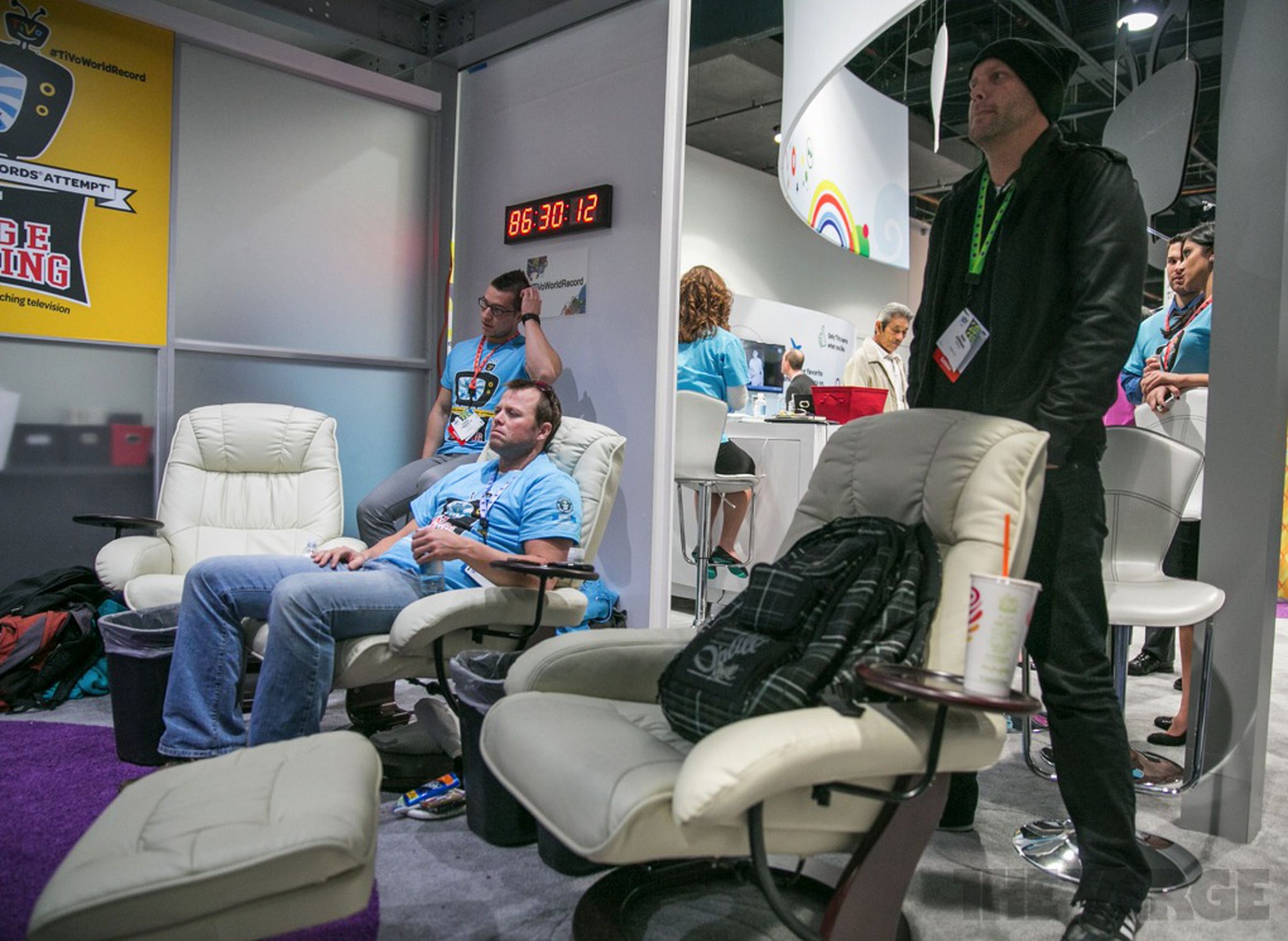 Tivo's record TV binge-watching session at CES 2014