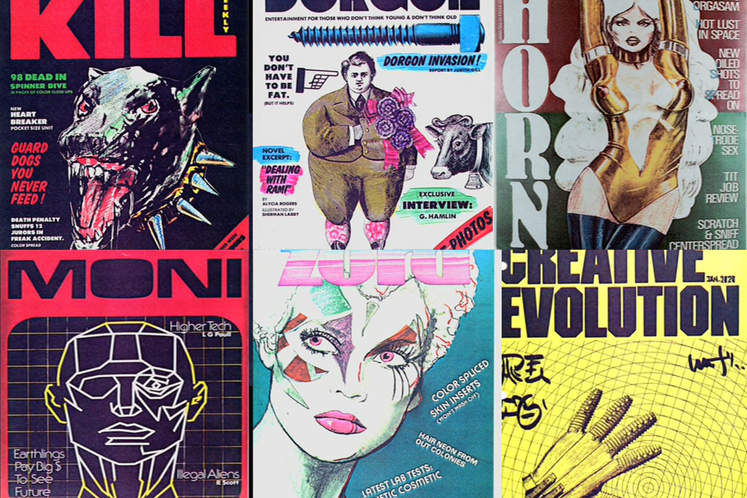 Blade Runner magazine covers