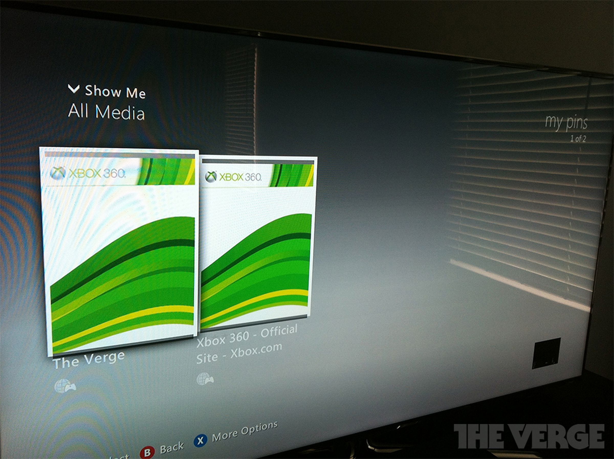 Xbox Live fall 2012 dashboard update beta pictures