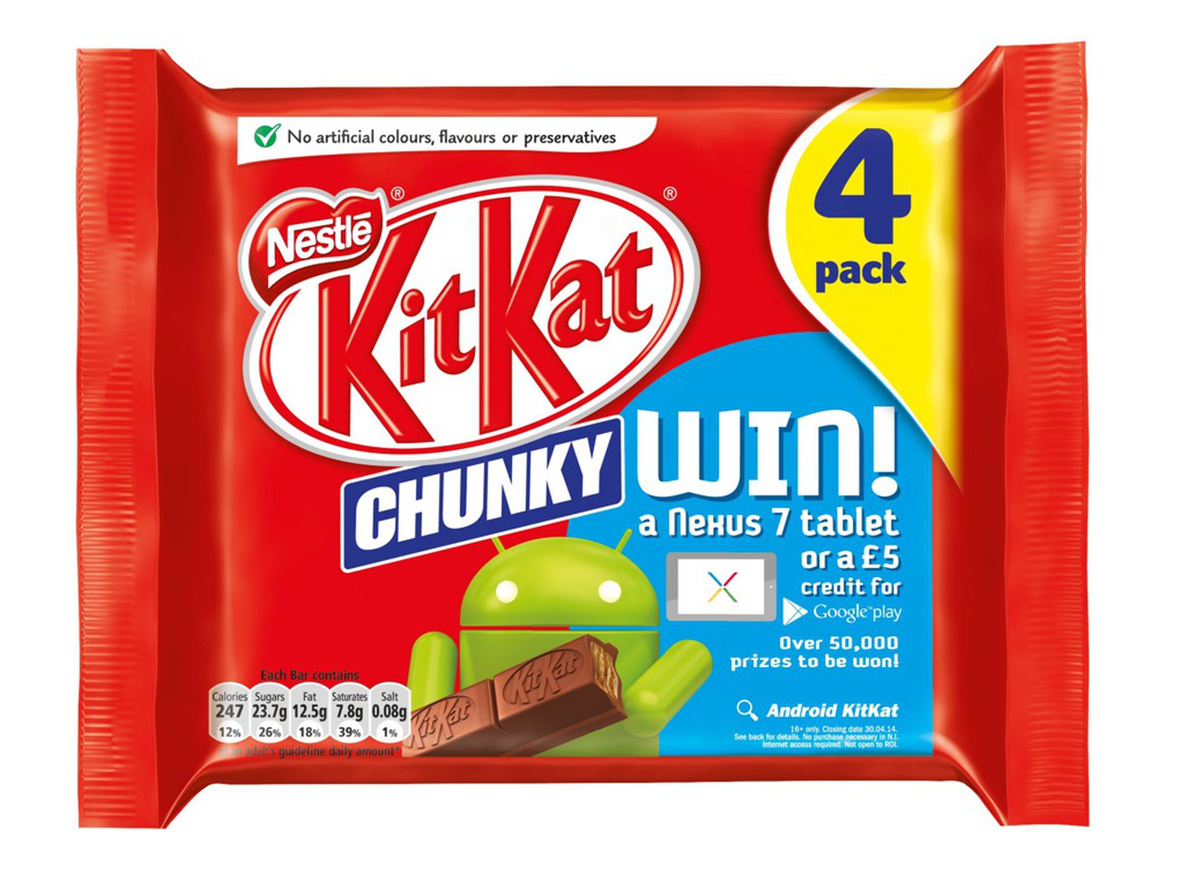 Android KitKats around the world