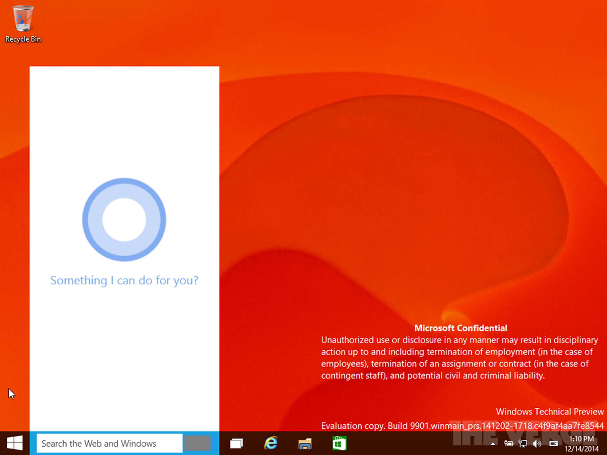 Windows 10 build 9901 screenshots