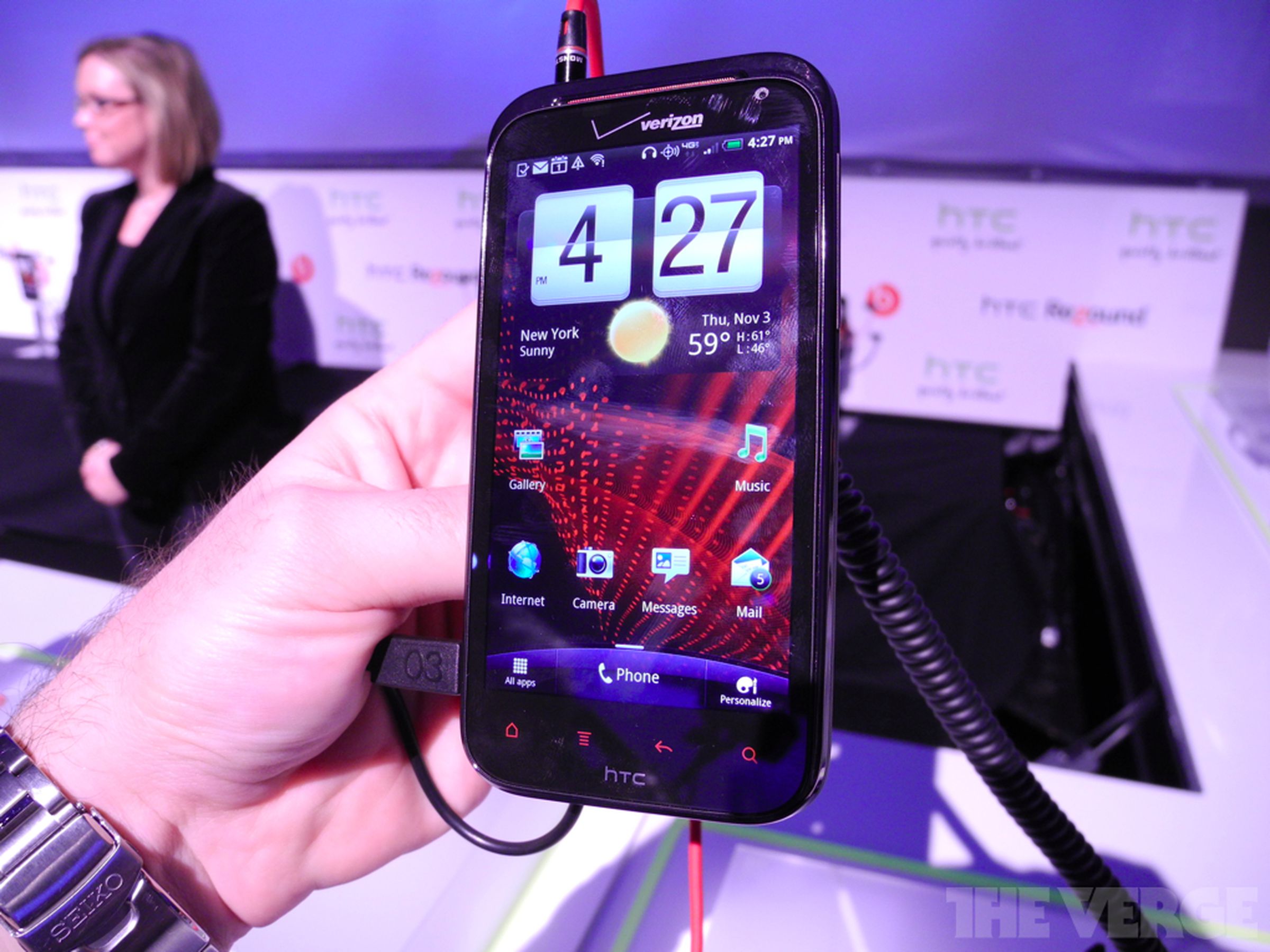HTC Rezound hands-on