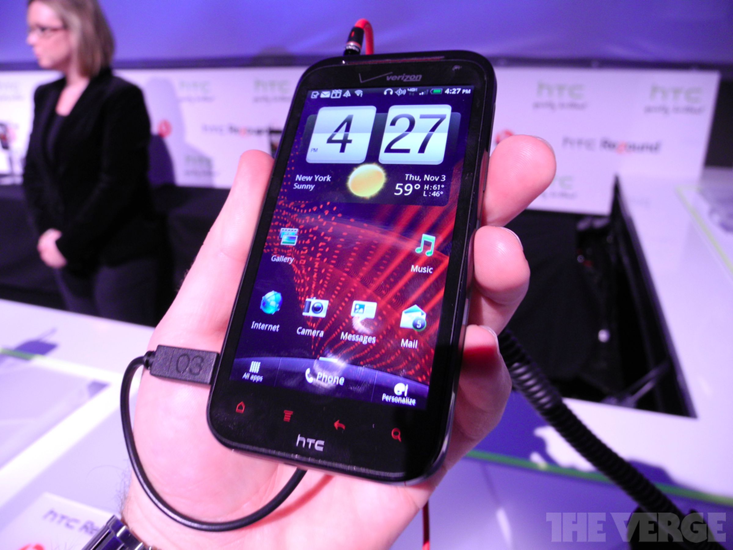 HTC Rezound hands-on