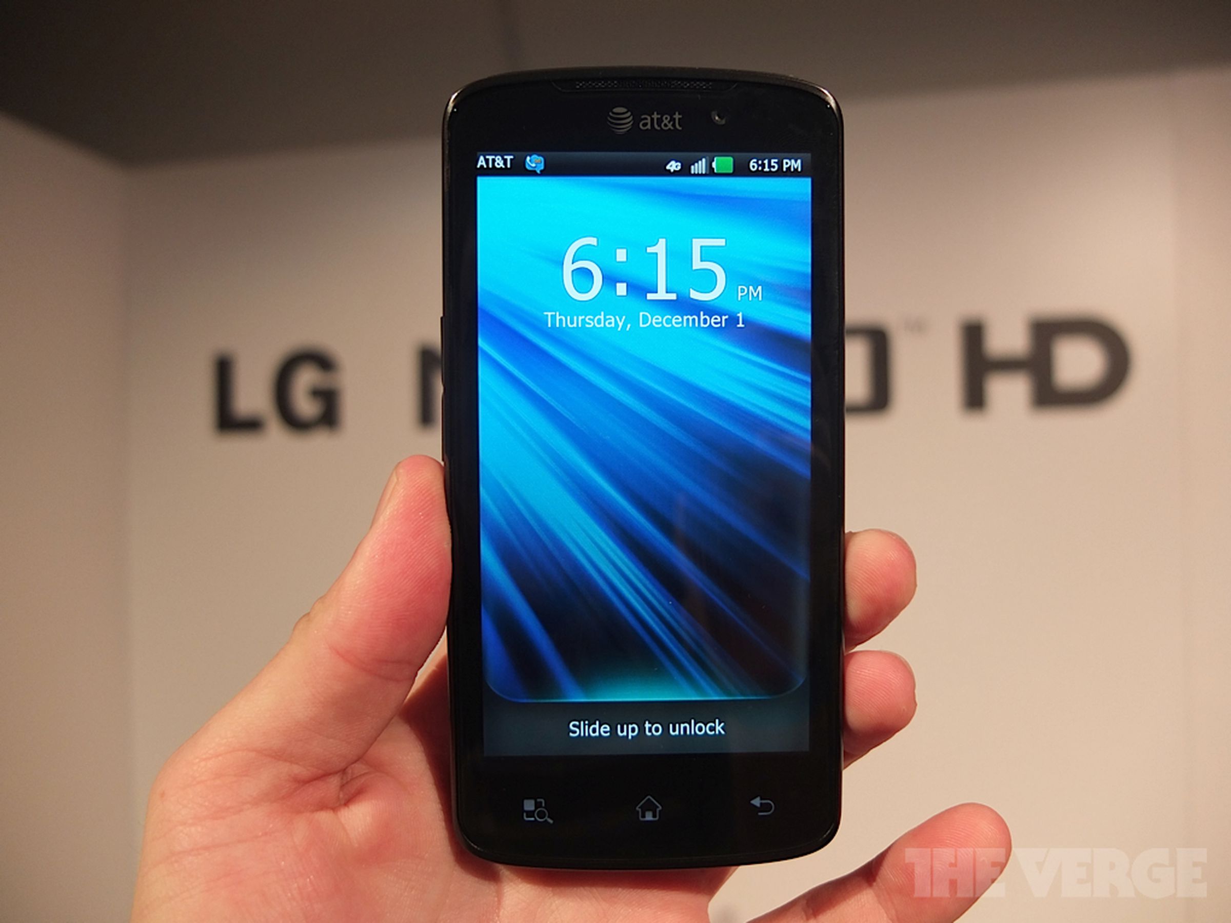 LG Nitro HD hands-on pictures