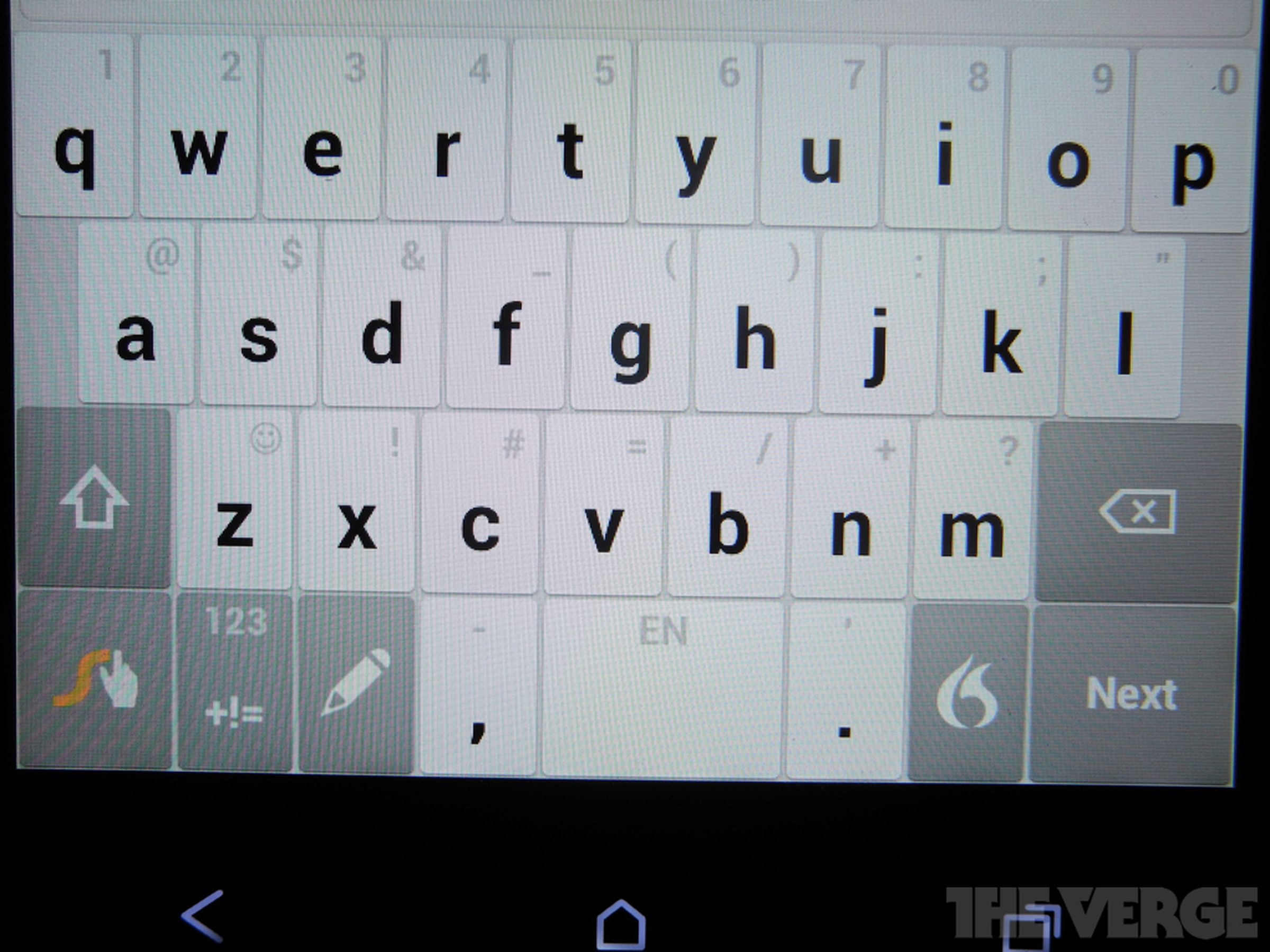 Swype hands-on
