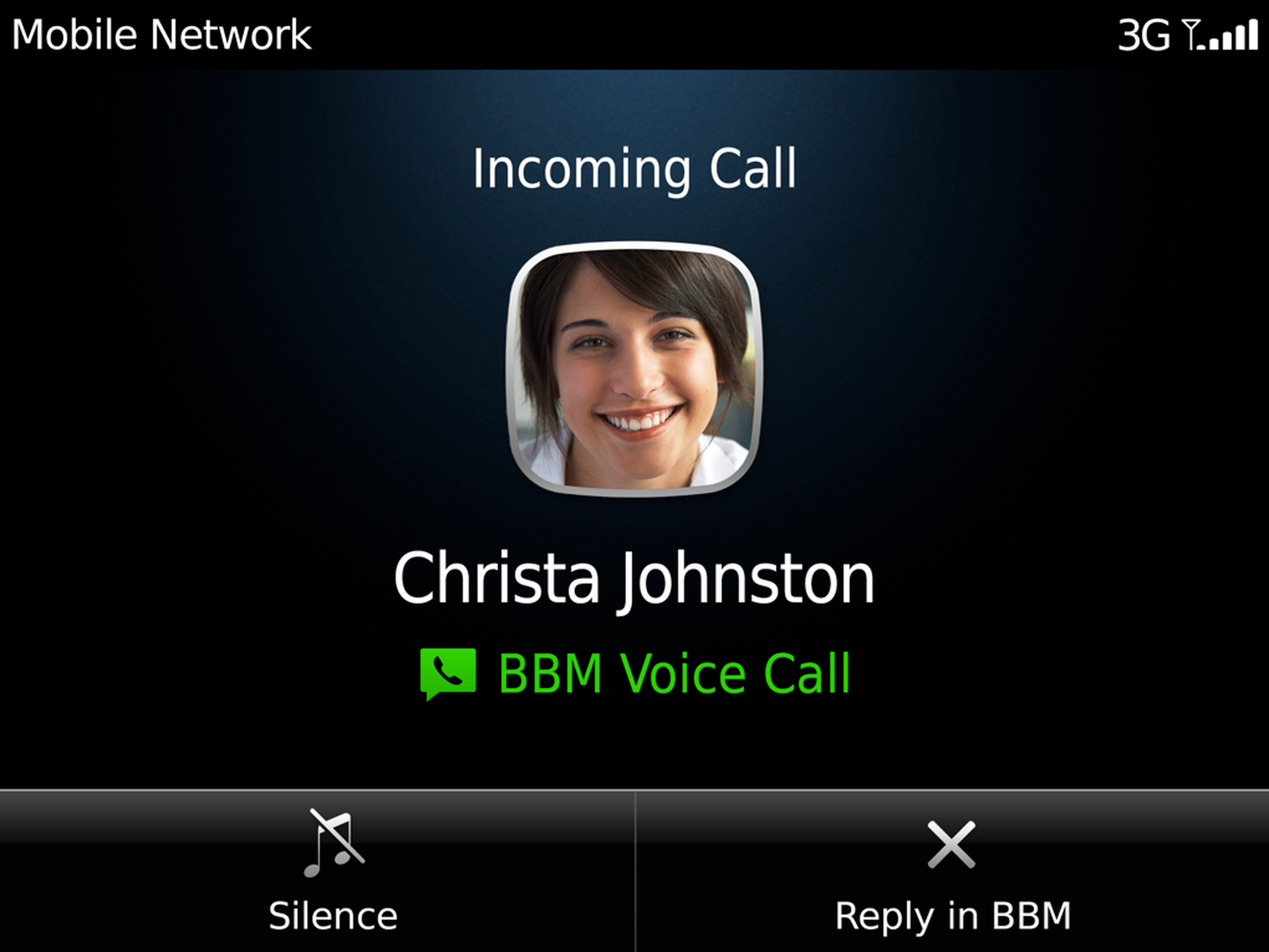 BlackBerry Messenger 7.0 beta screenshots