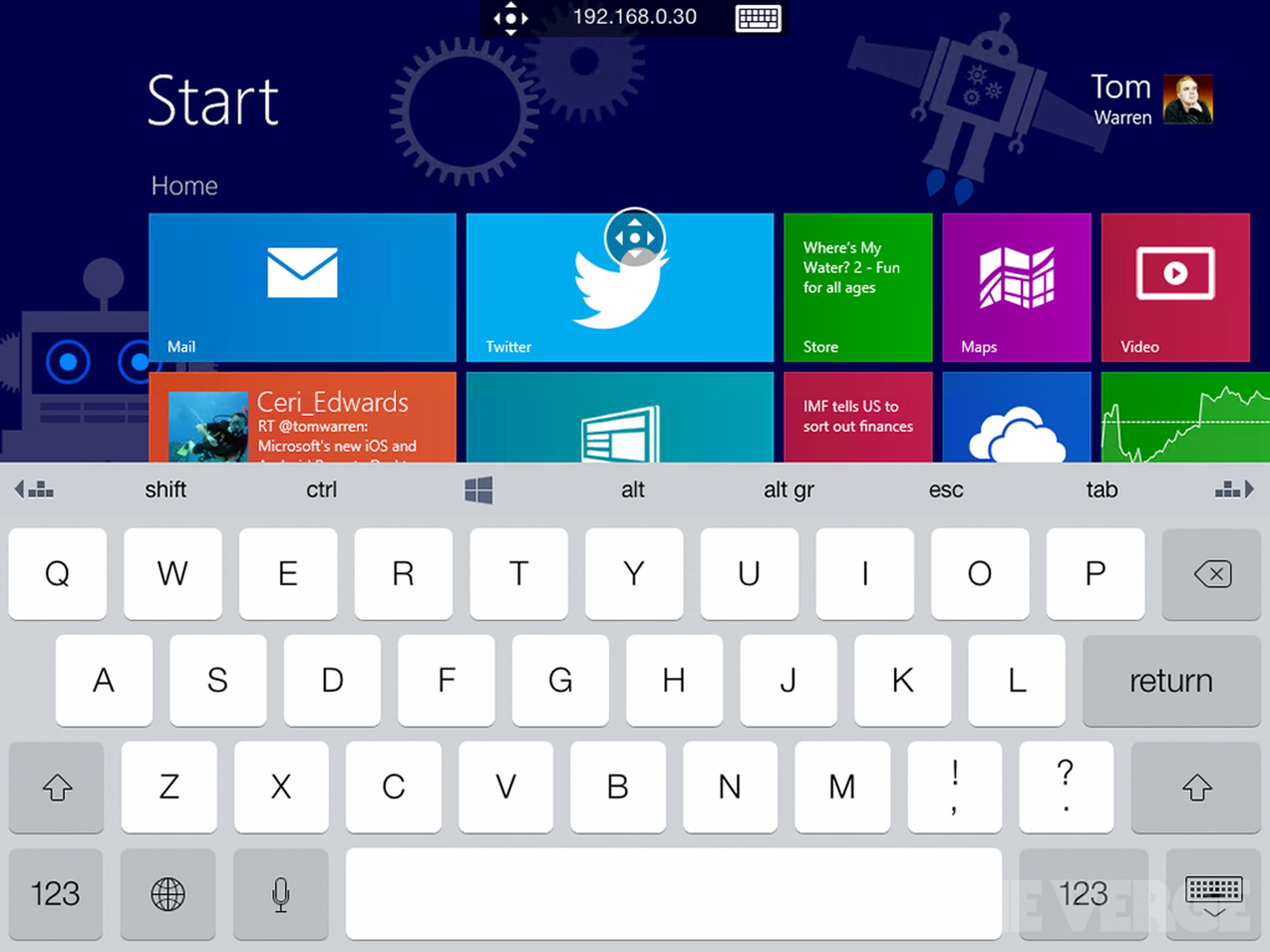 Microsoft Remote Desktop app for iOS and Android screenshots