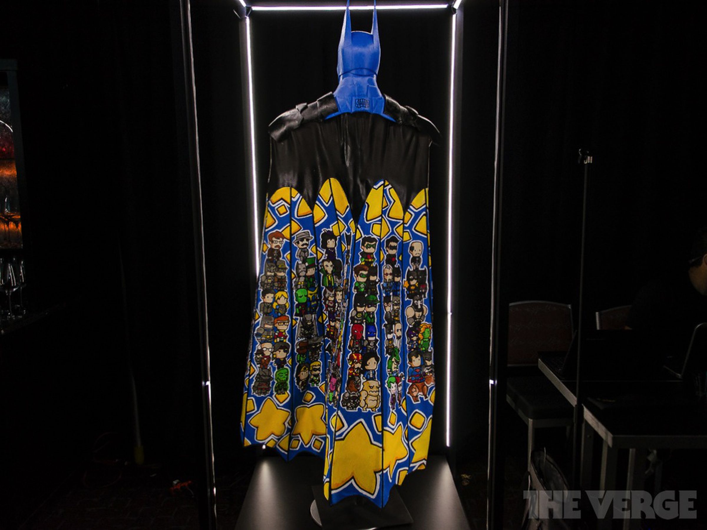Custom Batman cape and cowl designs