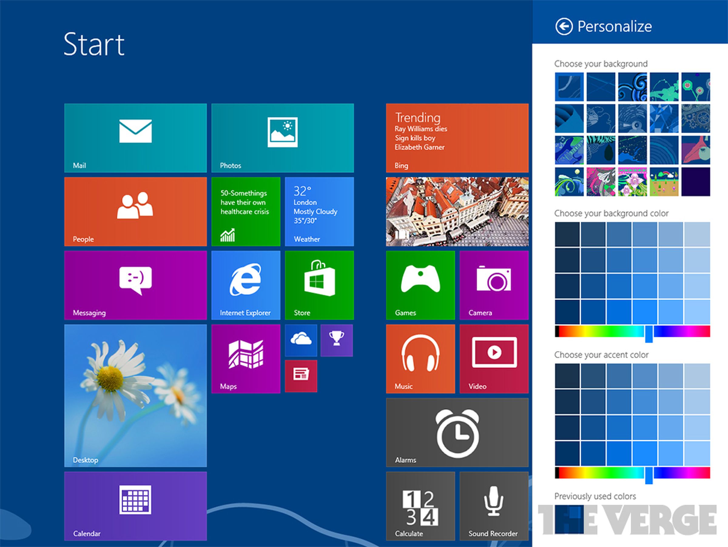 Windows Blue screenshots
