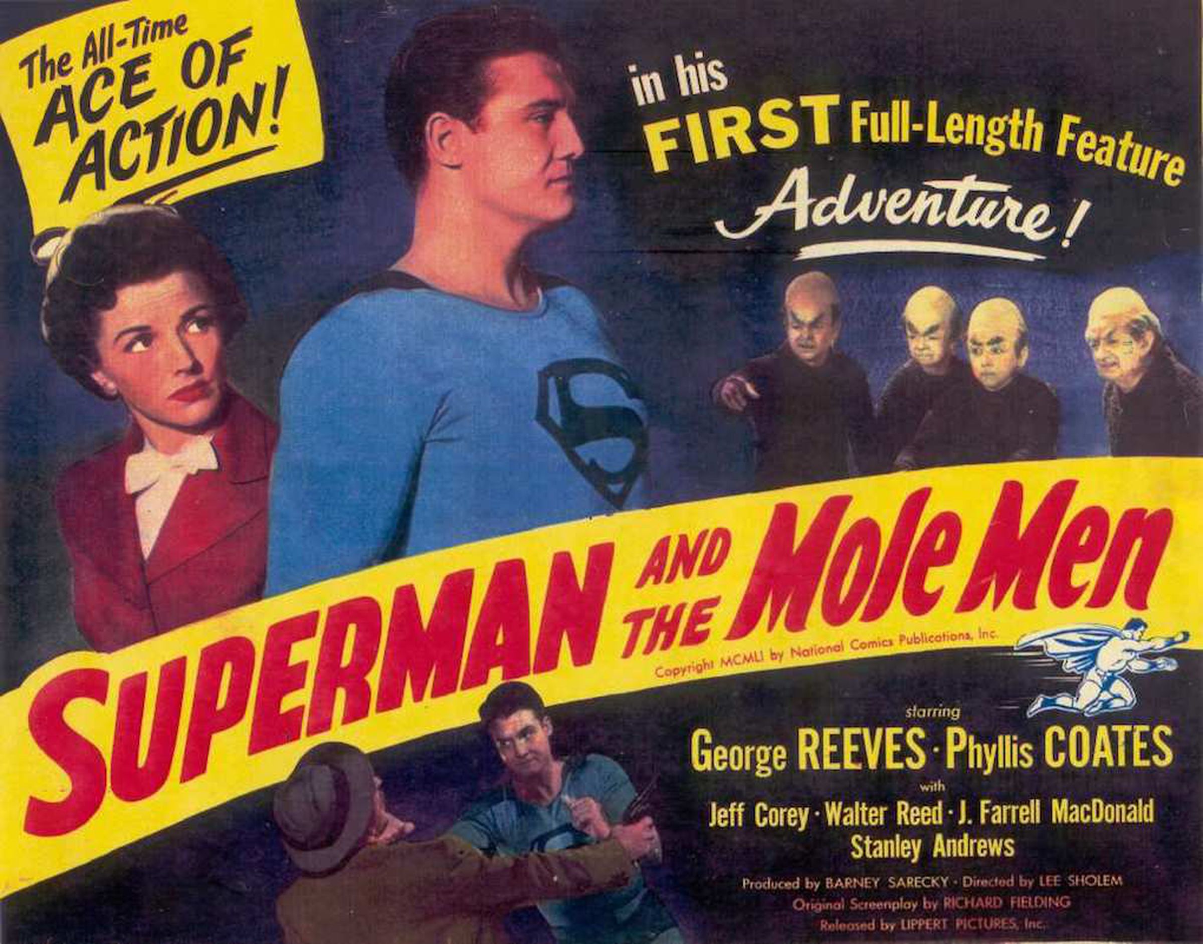 Superman TV and film costume history