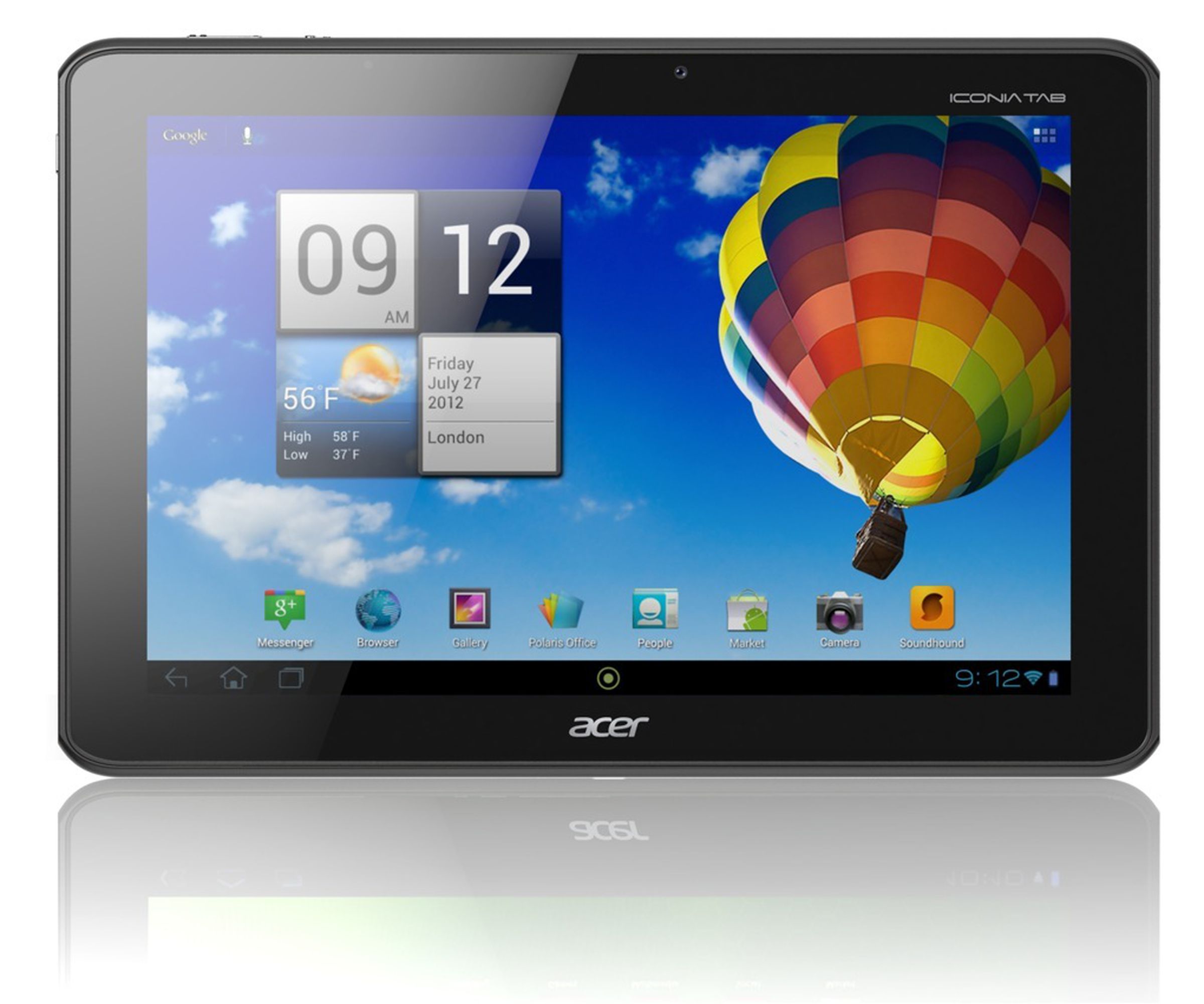 Acer Iconia Tab A510 press pictures