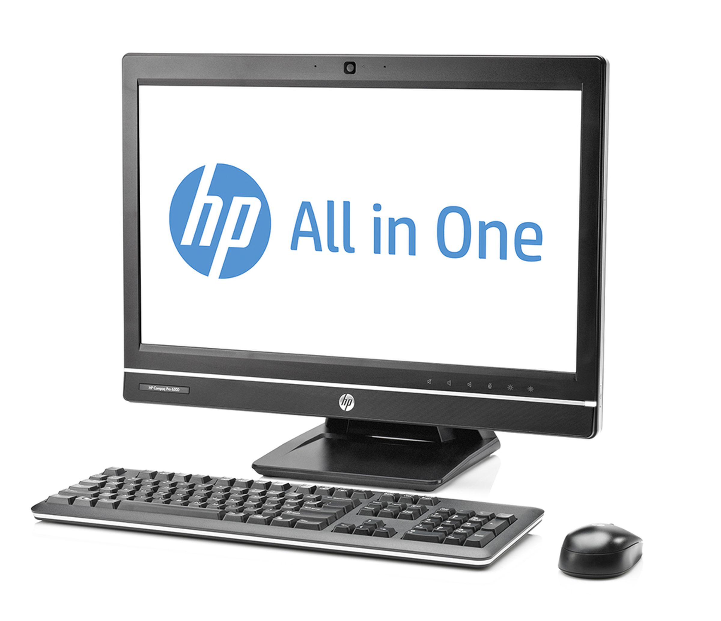 HP Compaq Elite 8300, Pro 6300, and Pro 4300 all-in-one press pictures