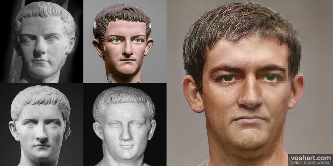 How a designer used AI and Photoshop to bring ancient Roman emperors ...