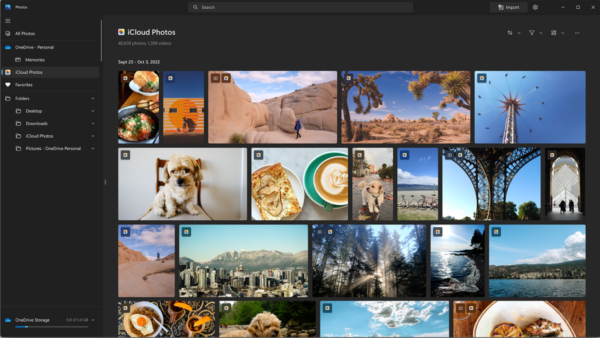Windows 11'deki Fotoğraflar uygulaması artık iCloud Fotoğrafları desteğine sahip