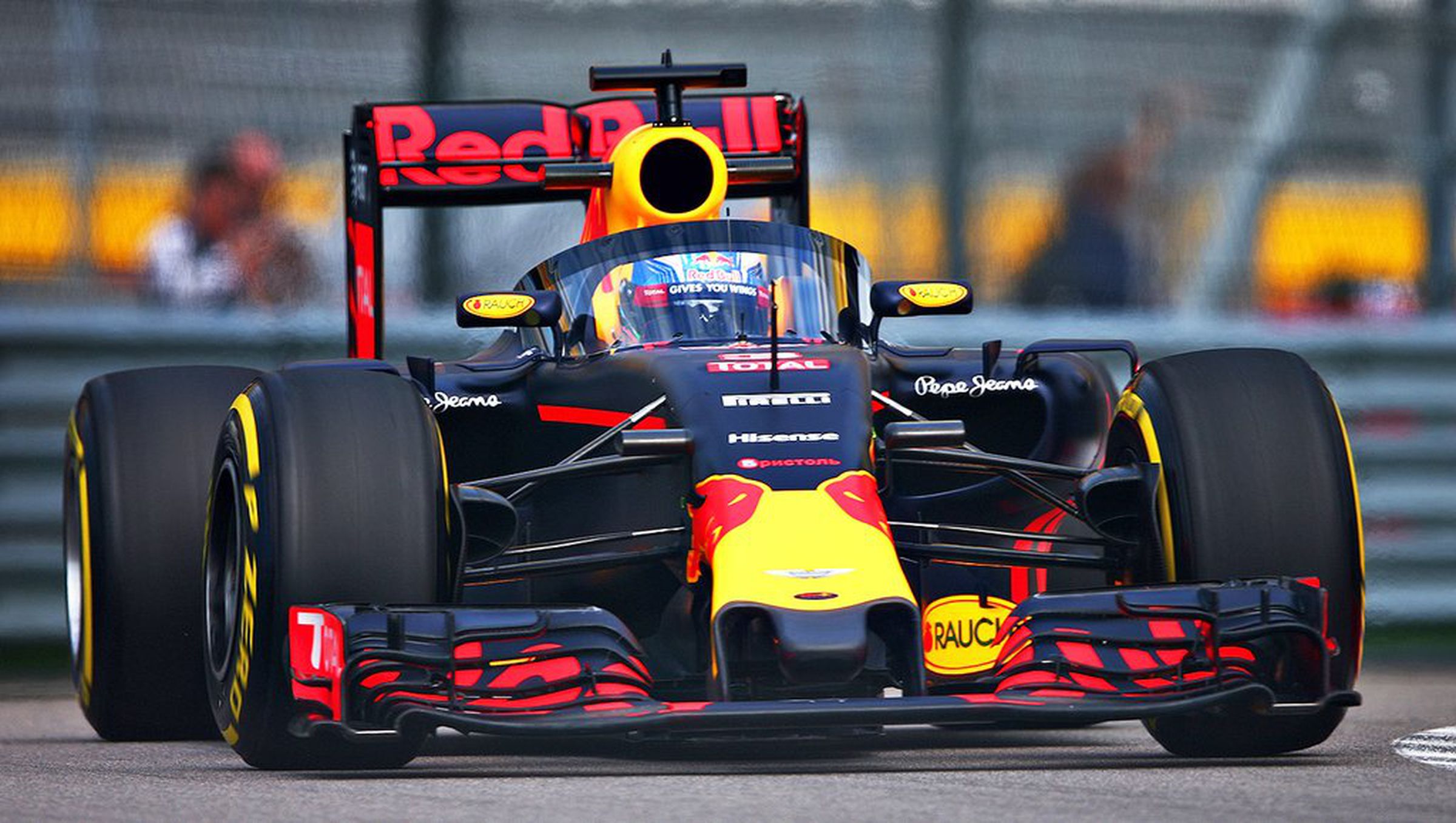 Red Bull racing's aeroscreen in photos