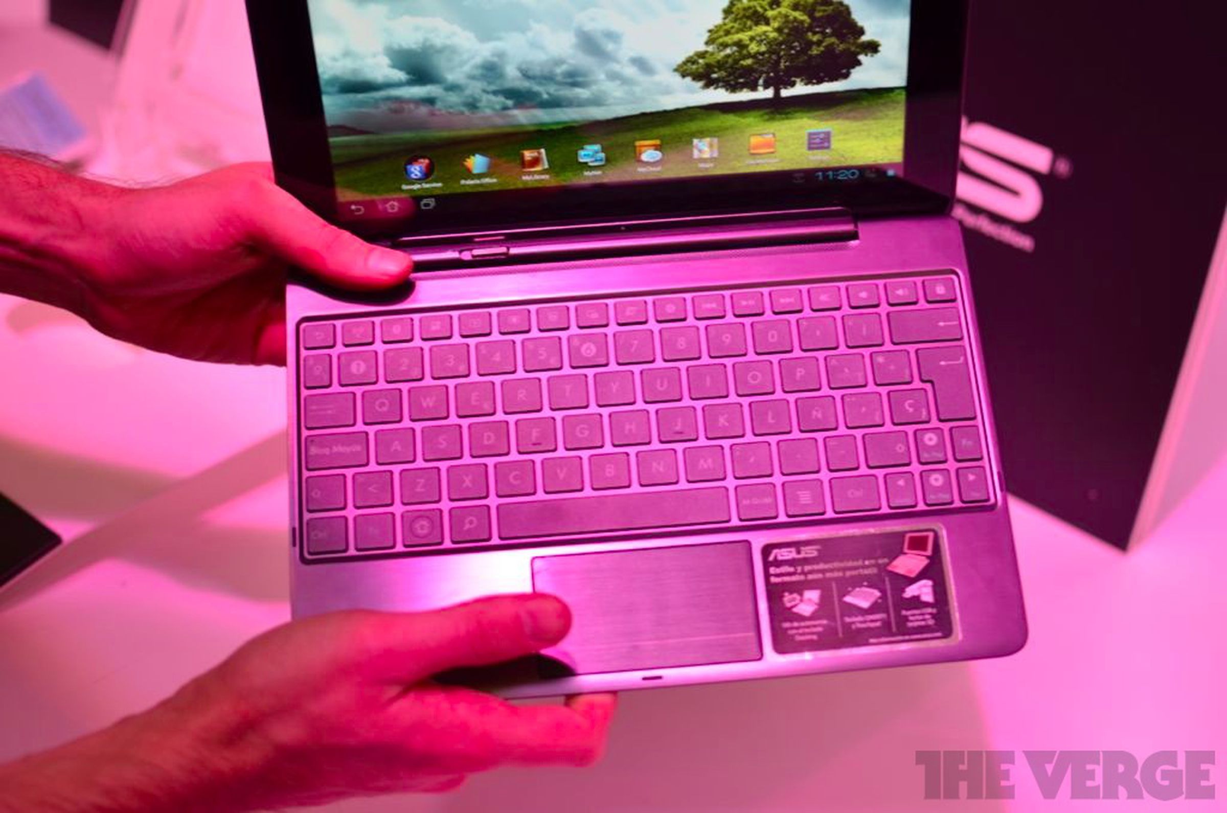 Asus Tranformer Pad Infinity Series and Transformer Pad 300 series pictures