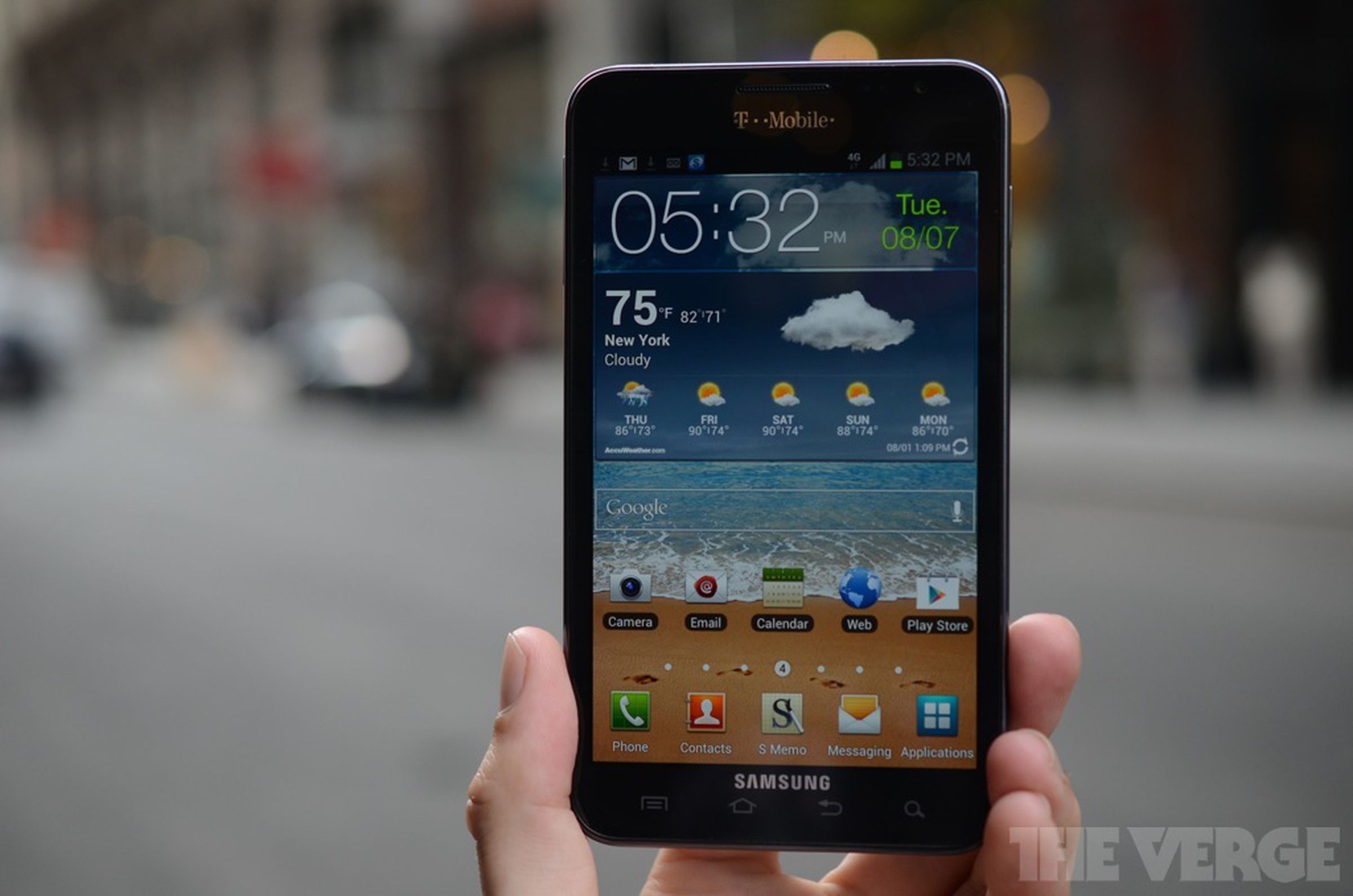 Samsung Galaxy Note for T-Mobile pictures