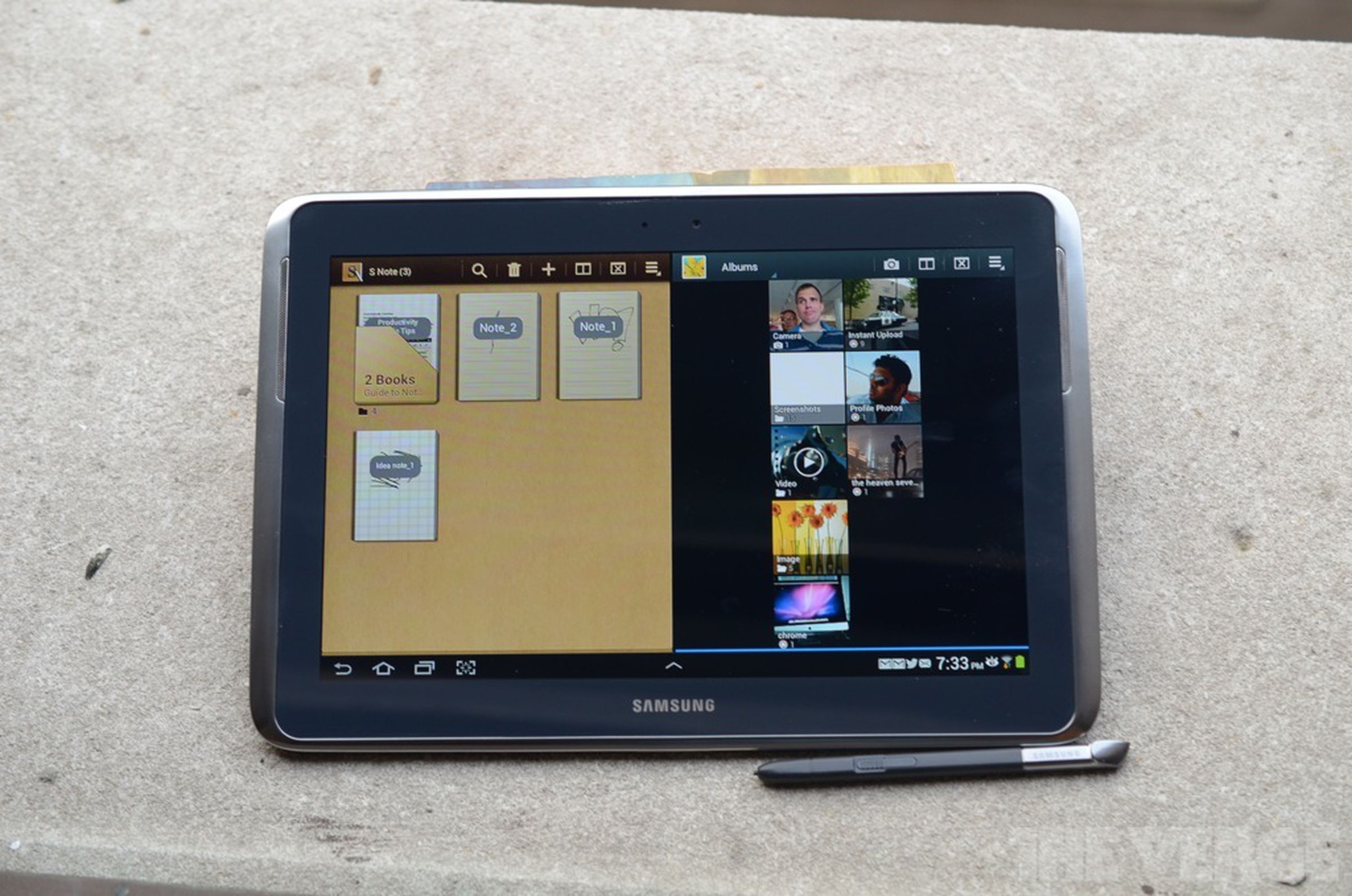 Samsung Galaxy Note 10.1 pictures