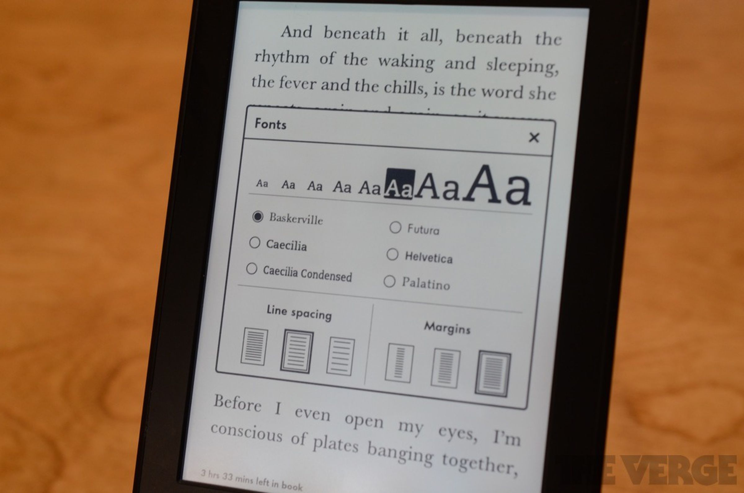 Amazon Kindle paperwhite hands-on pictures