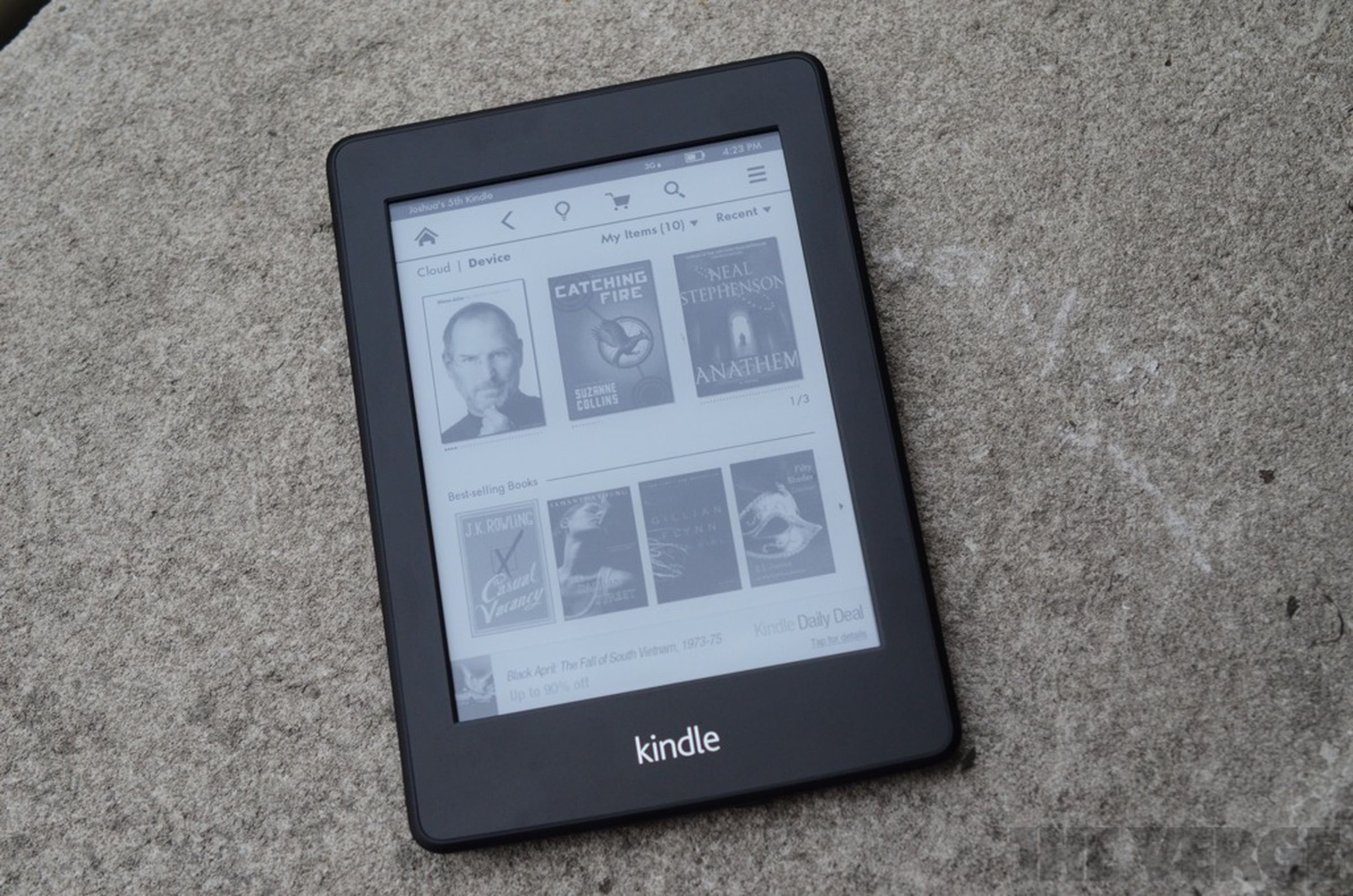 Amazon Kindle Paperwhite review pictures