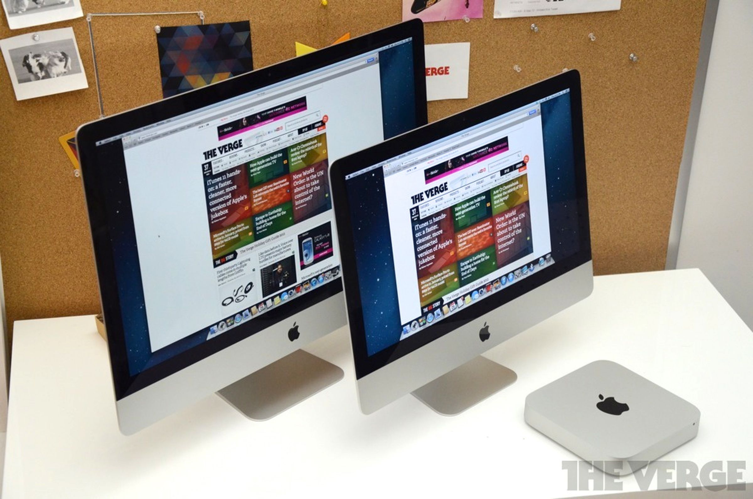 Apple Mac mini and iMac pictures (late 2012) 
