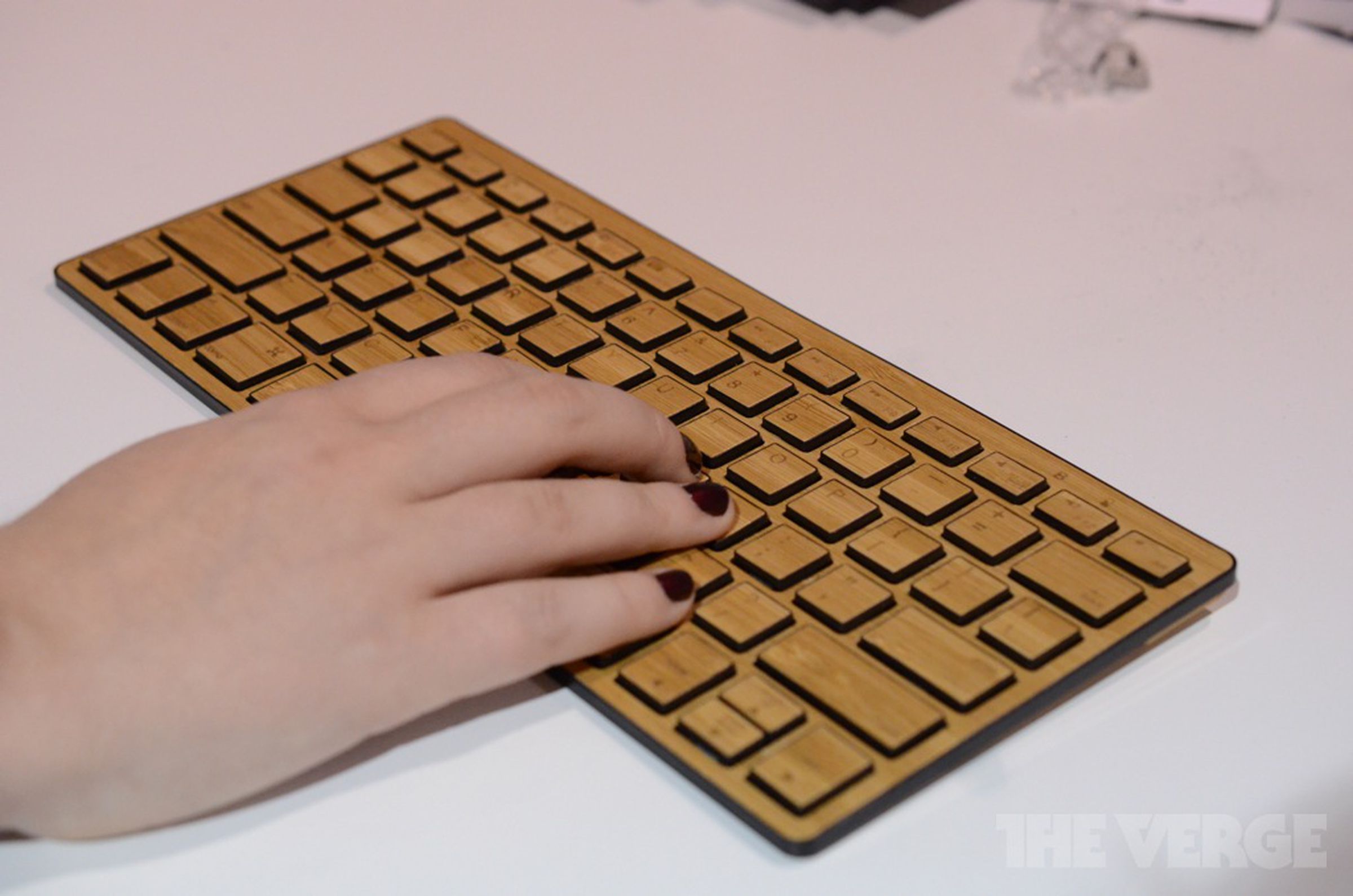 Impecca's Bamboo keyboards and mice hands-on photos