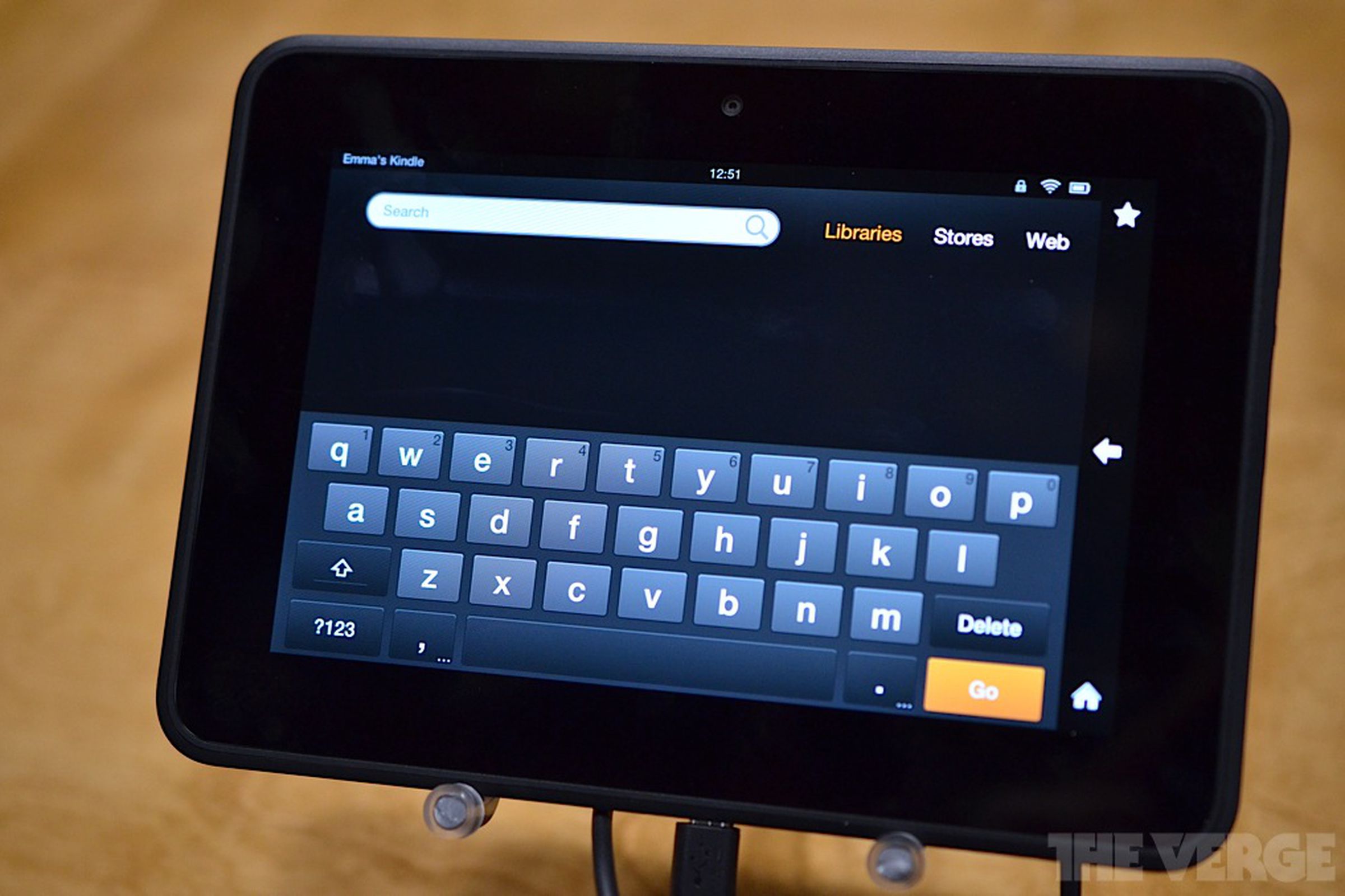 Gallery Photo: Amazon's 7-inch Kindle Fire HD hands-on pictures