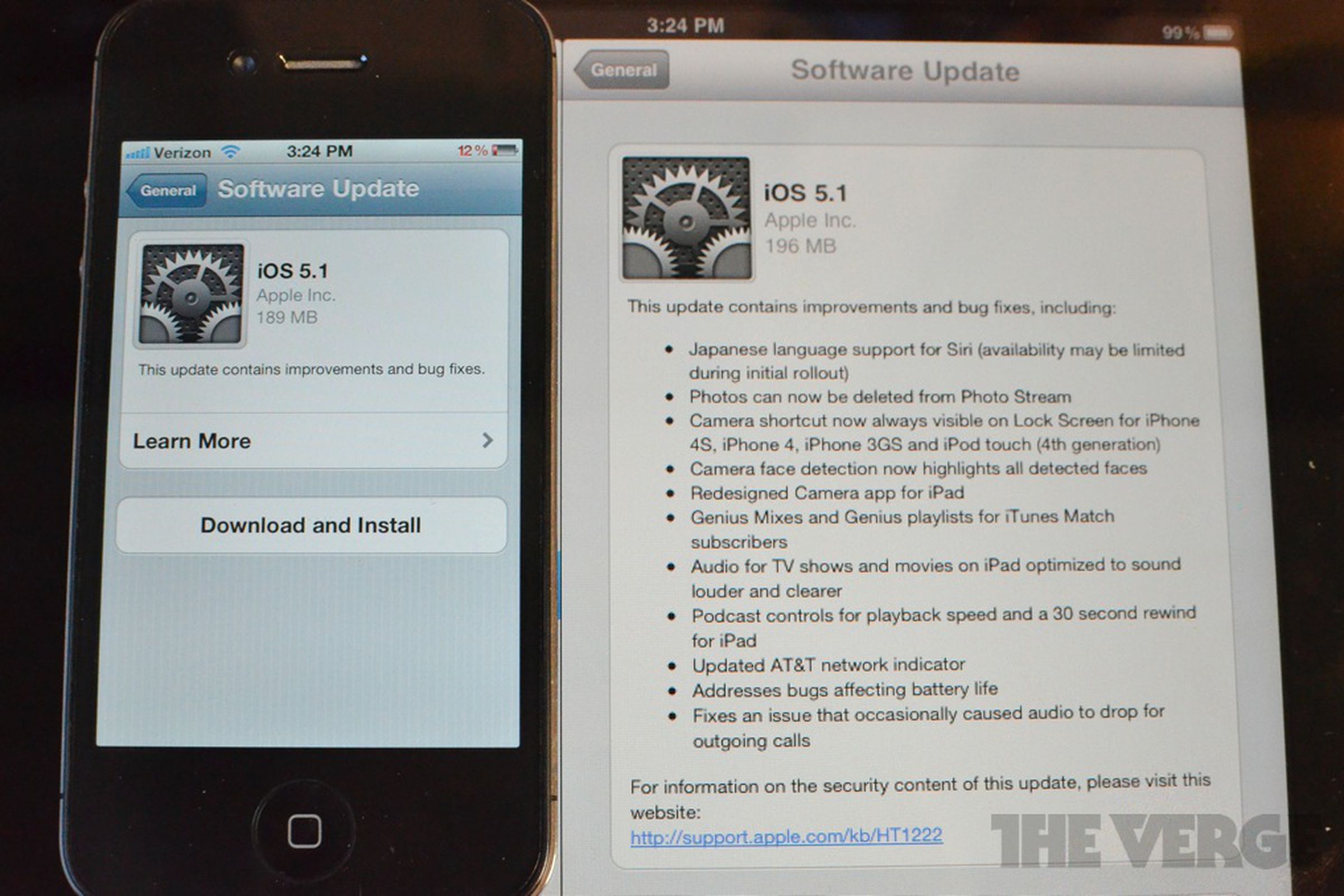 iOS 5.1 update