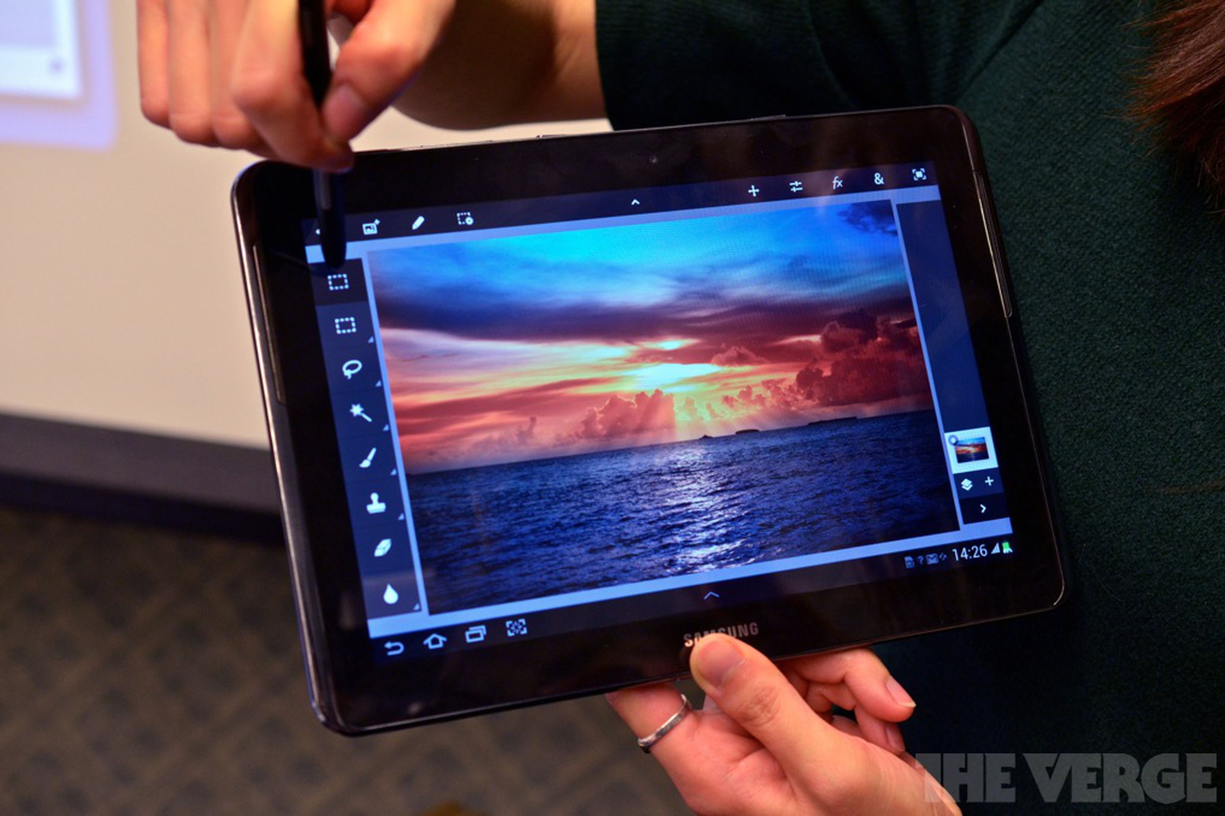 Gallery Photo: Samsung Galaxy Note 10.1 hands-on