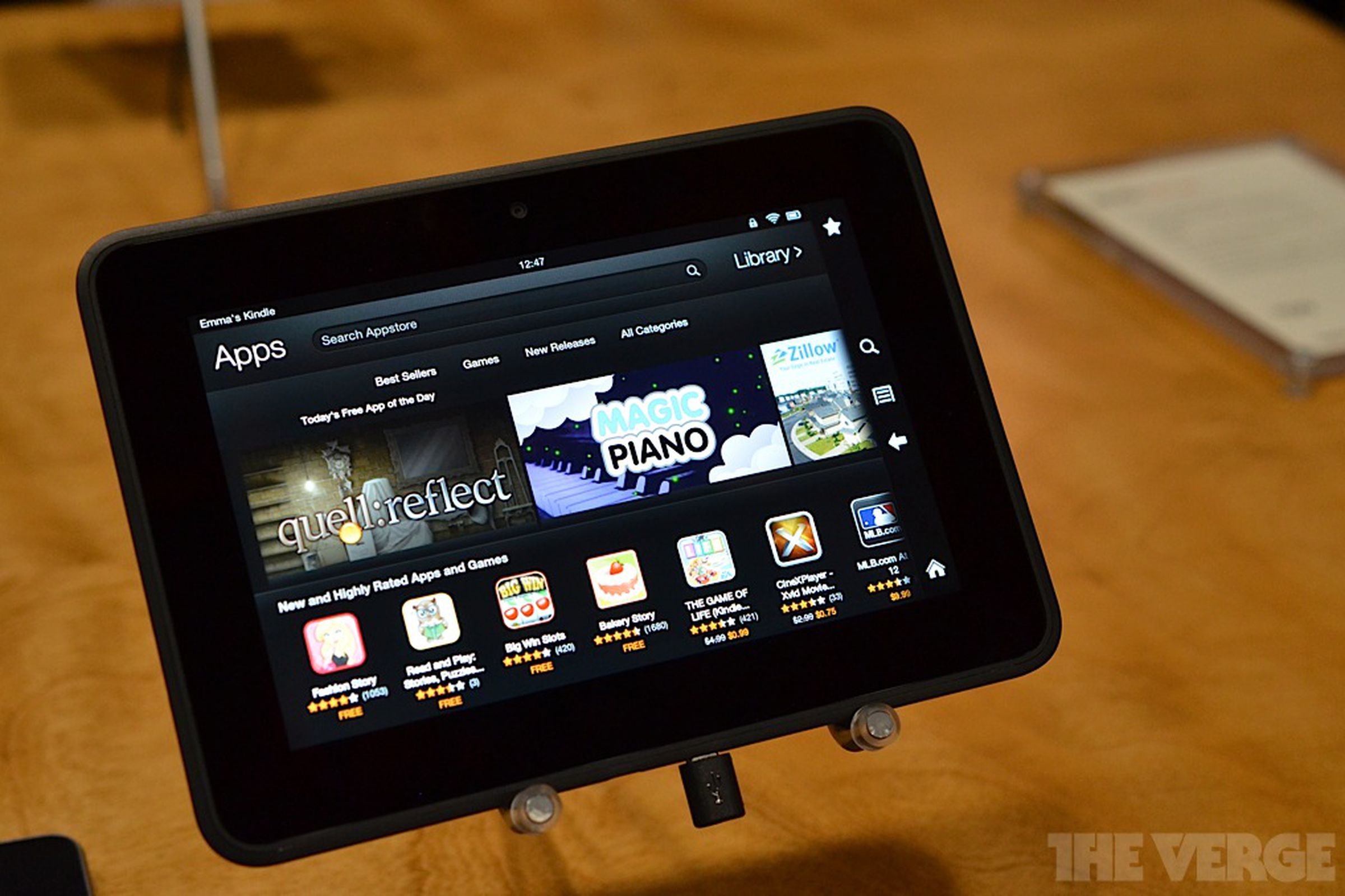 Gallery Photo: Amazon's 7-inch Kindle Fire HD hands-on pictures