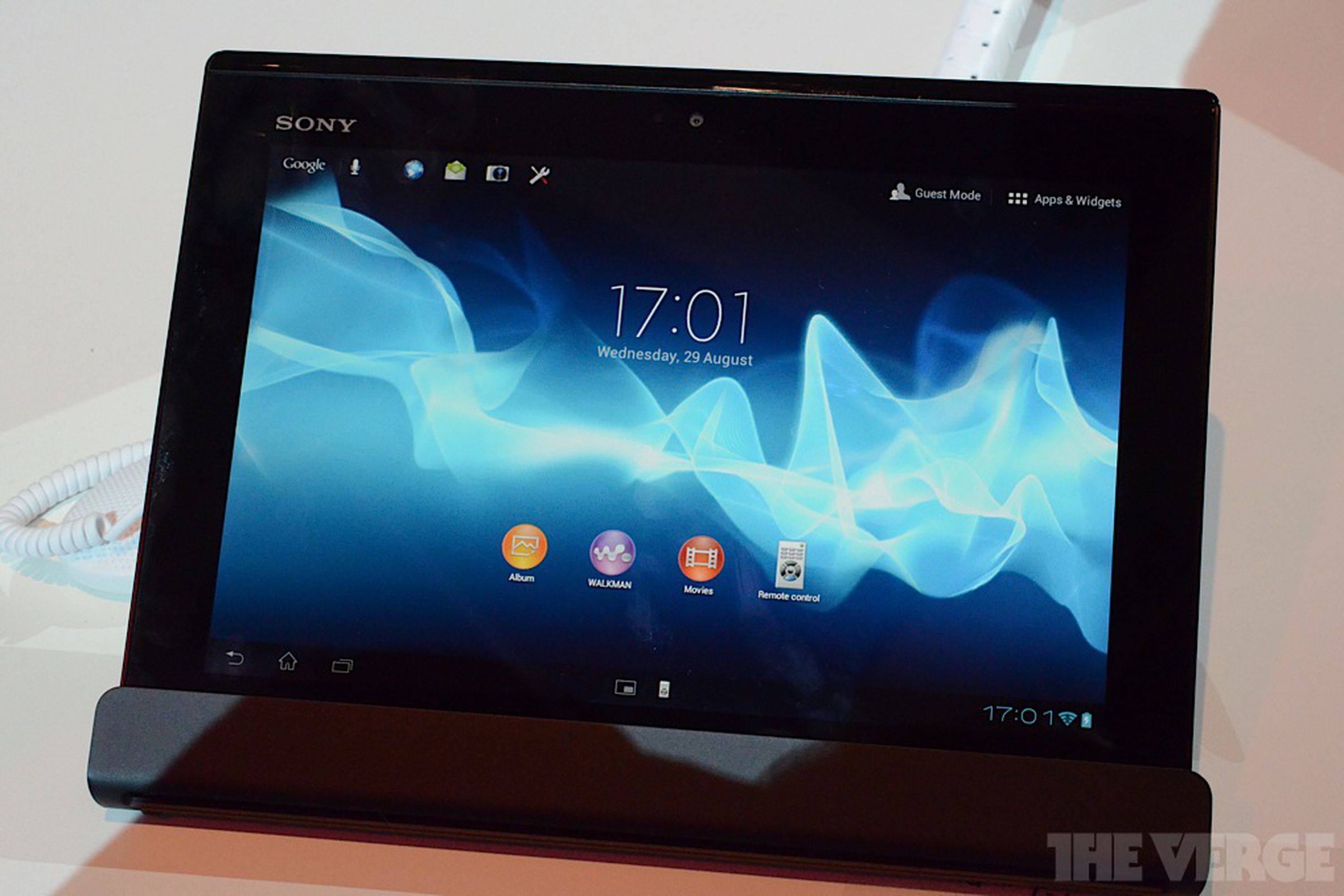 Gallery Photo: Sony Xperia Tablet S hands-on pictures from IFA 2012