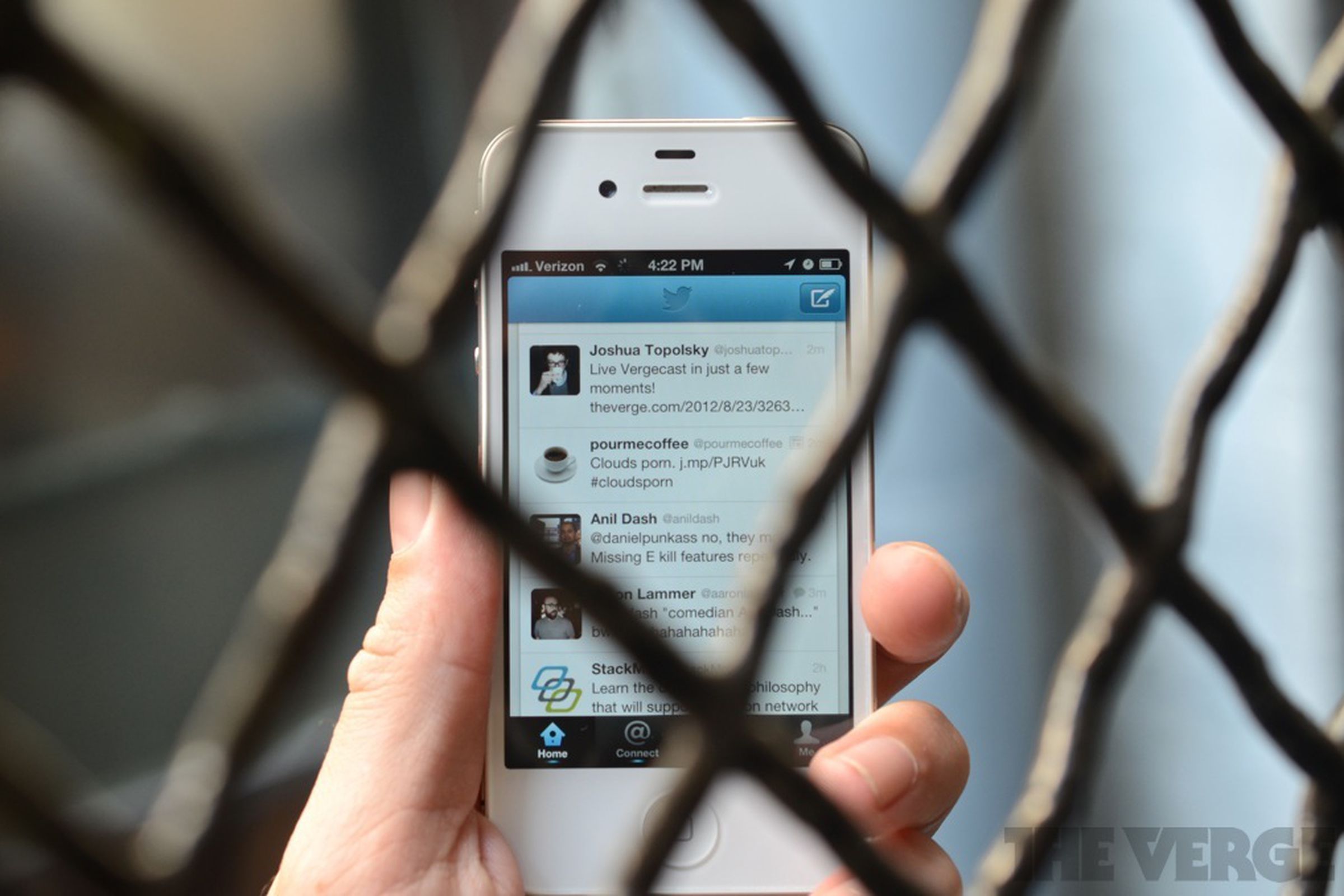 Twitter API fence