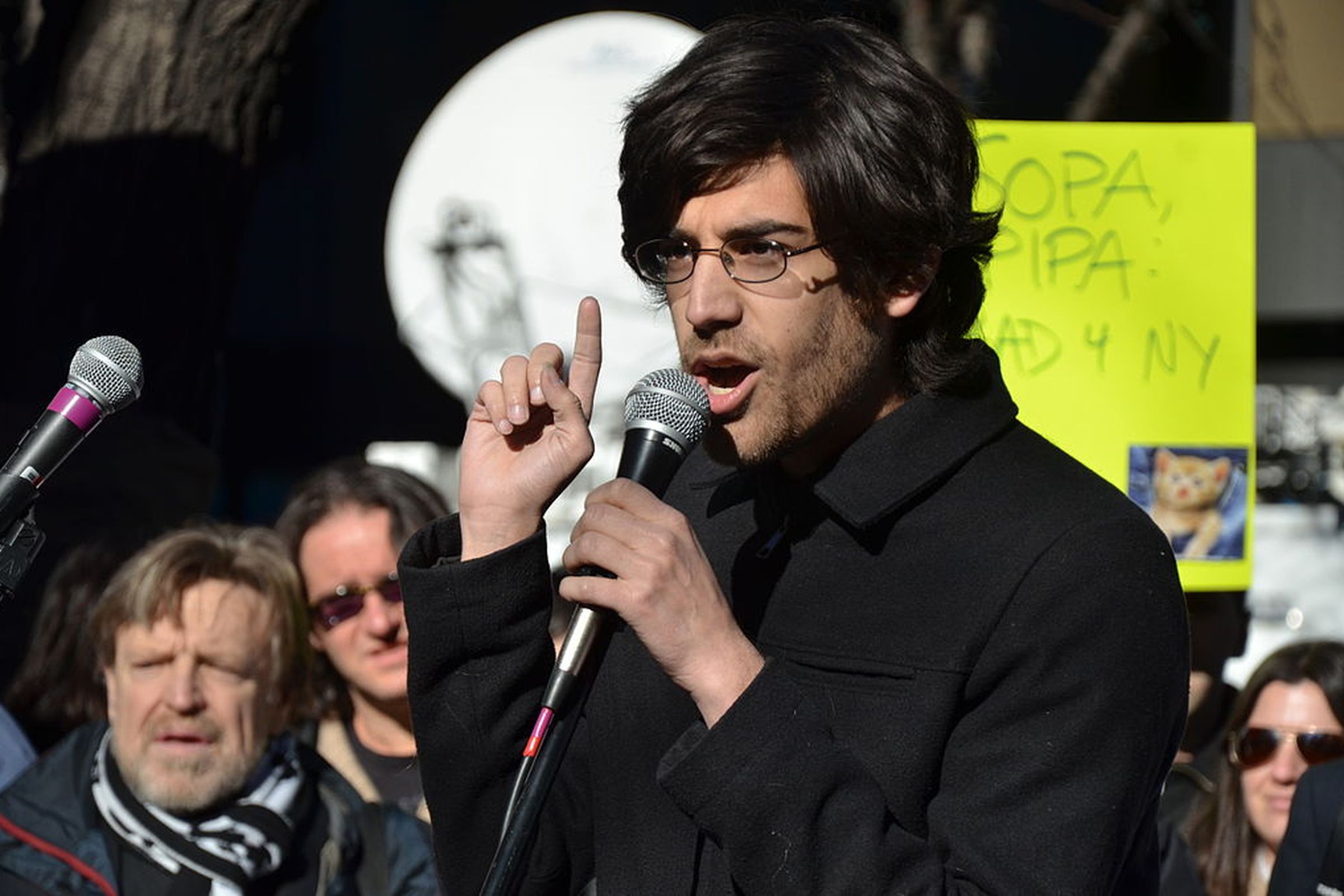 Aaron Swartz - SOPA (Flickr)