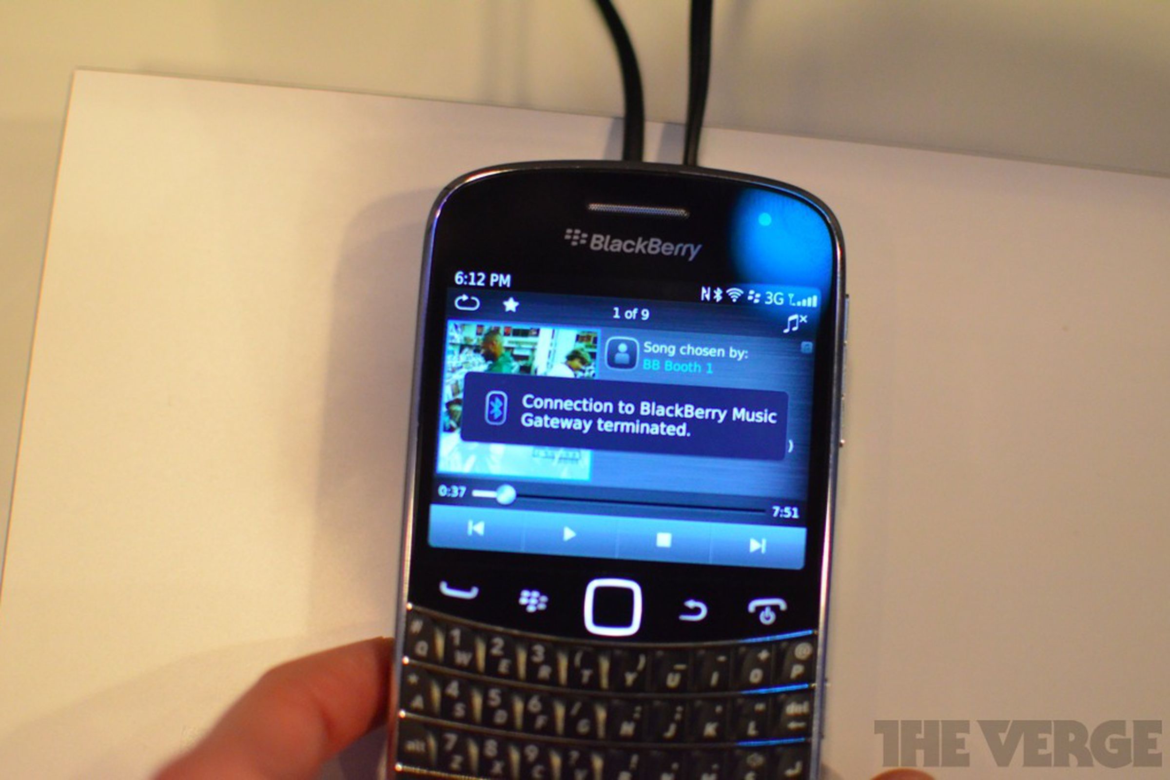 Gallery Photo: BlackBerry Music Gateway hands-on pictures