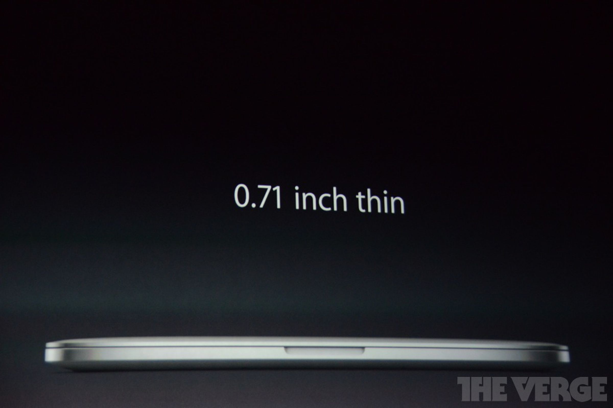 Photos of the new MacBook Pros with Retina Displays from Apple's fall 2013 event
