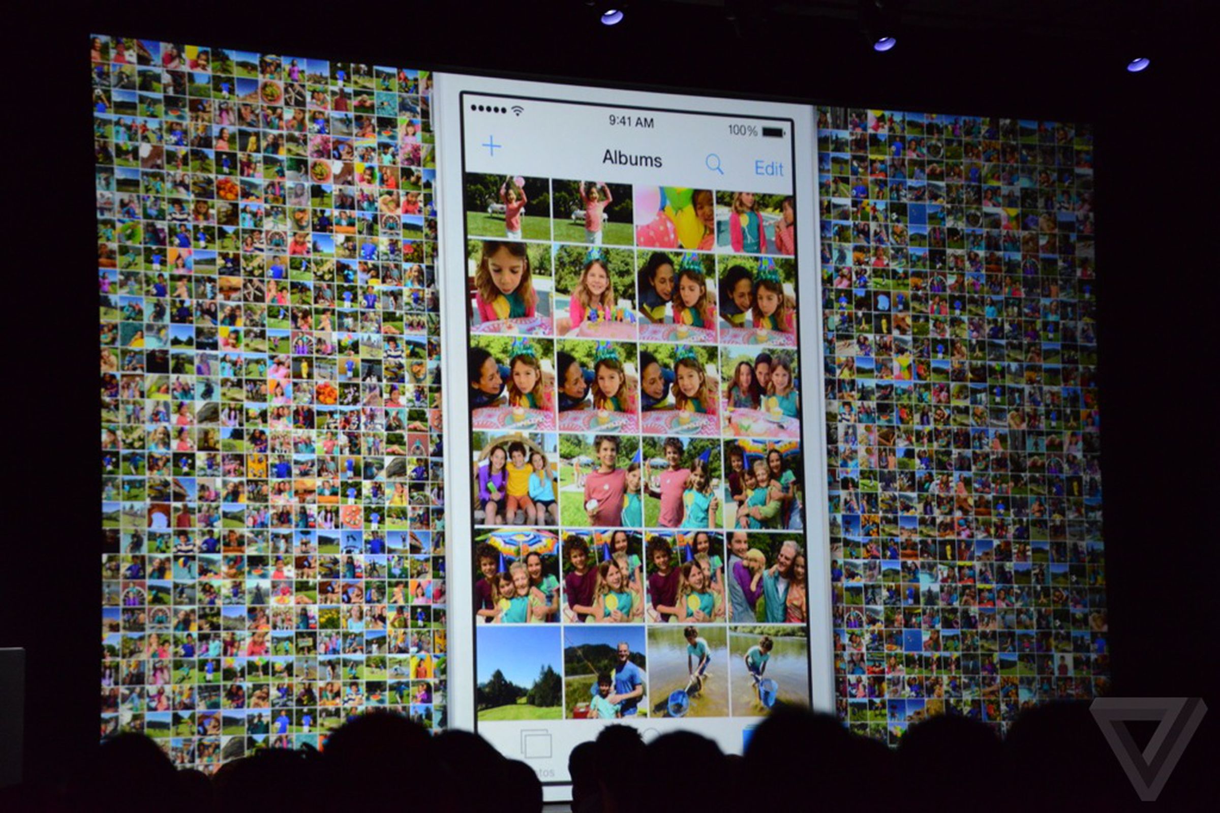 Apple Family Sharing photos