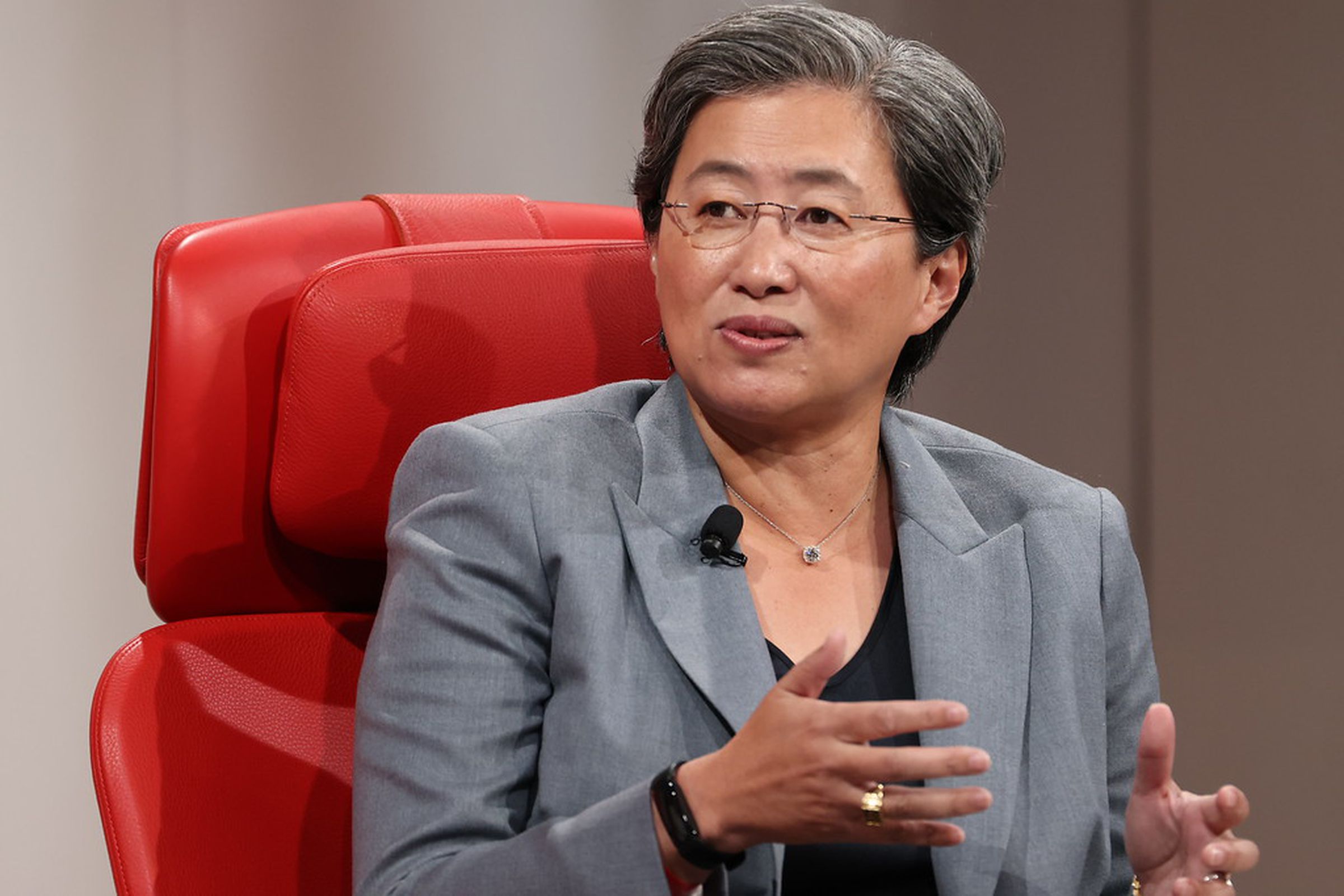 AMD CEO Lisa Su at Code Conference 2021.