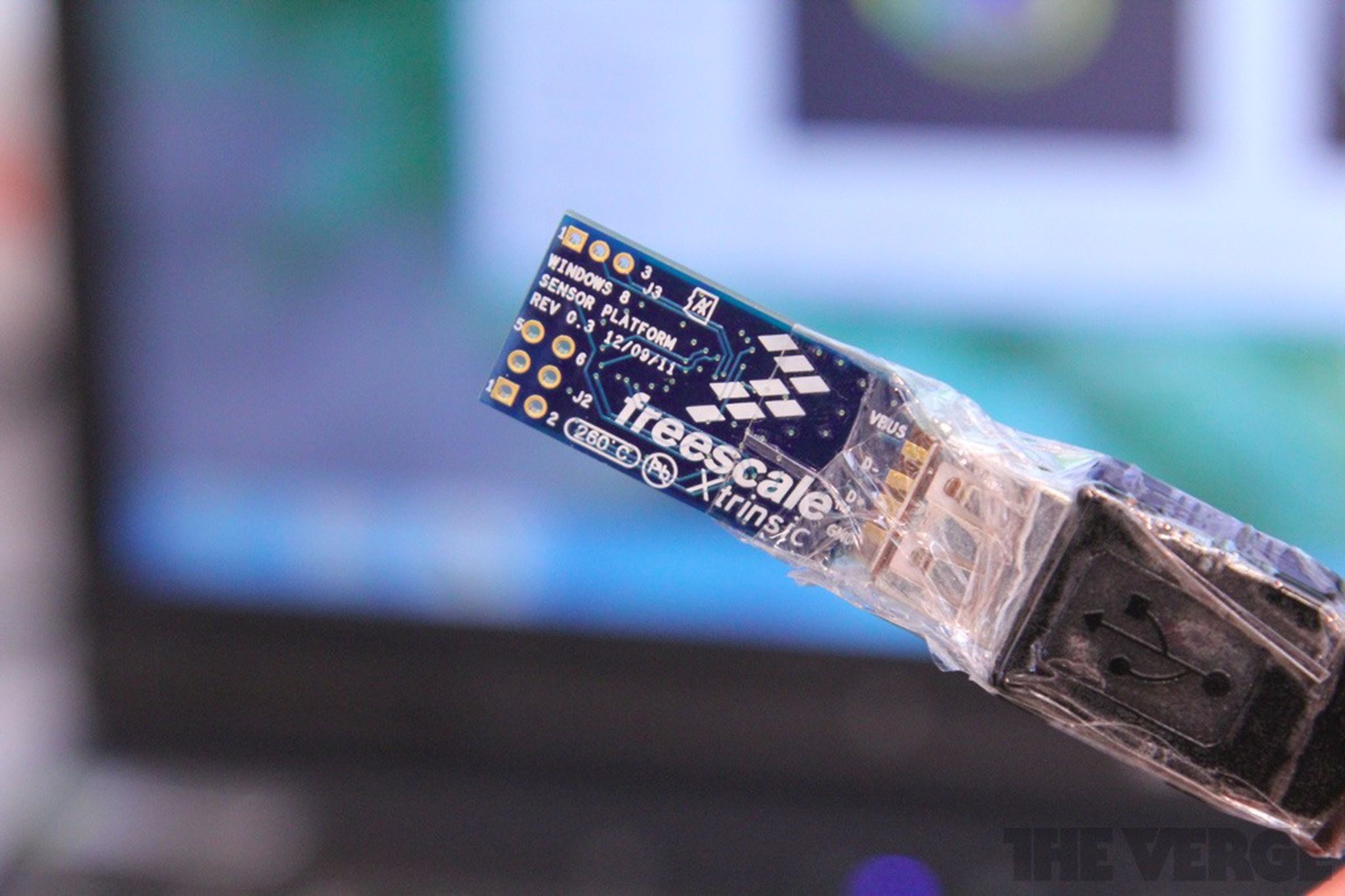 Gallery Photo: Freescale Xtrinsic 12-axis sensor platform hands-on pictures