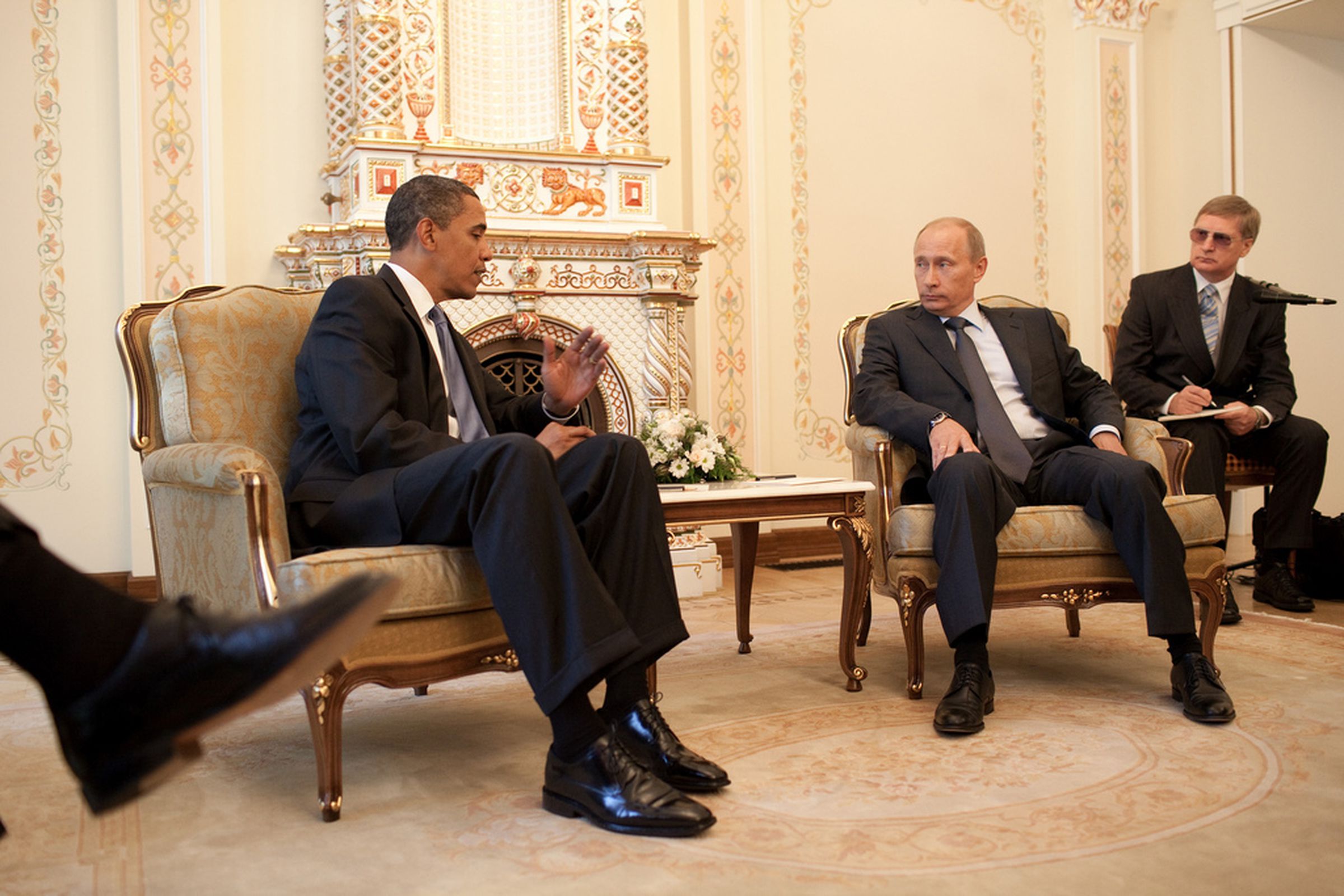 Obama and Putin (via White House Flickr)