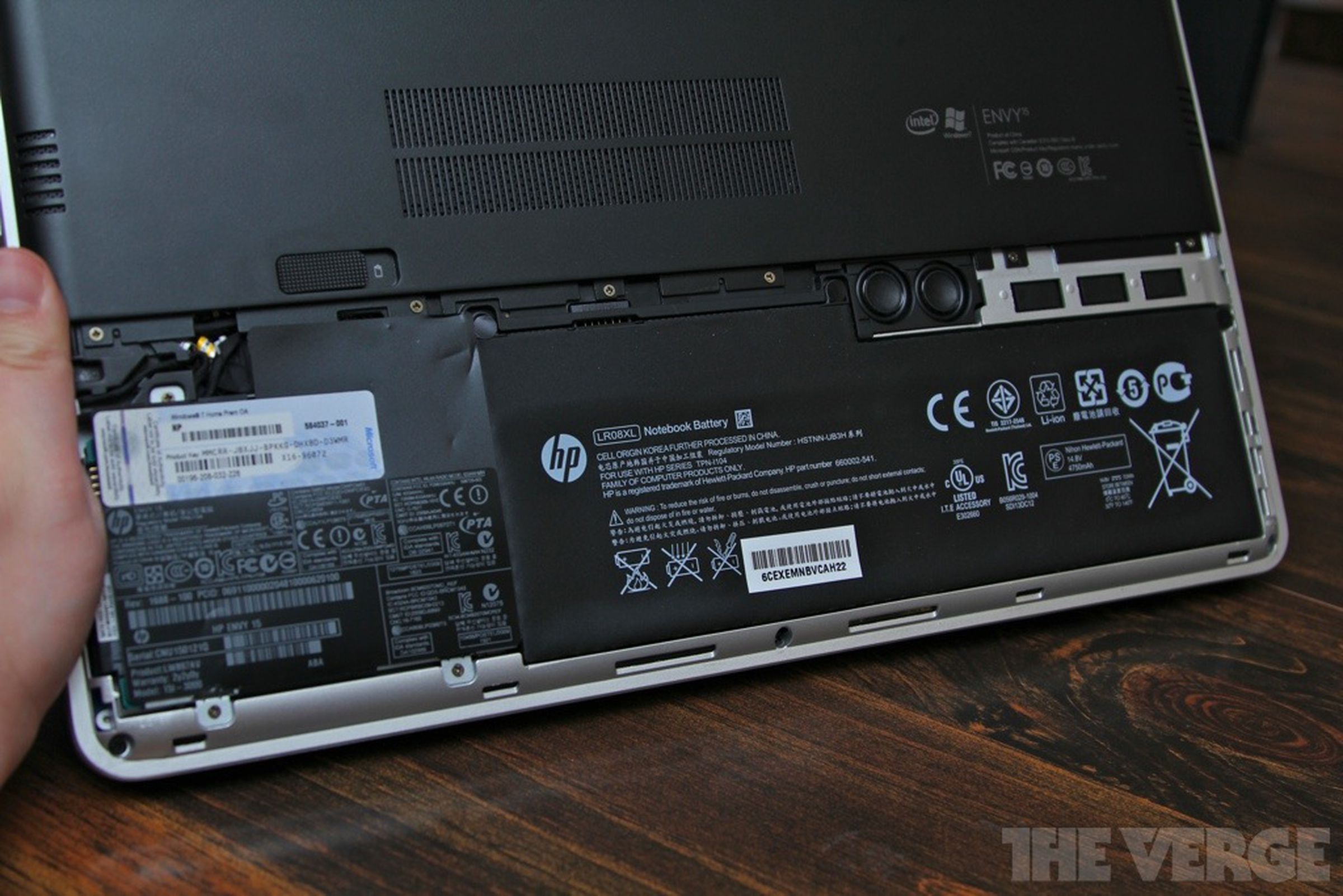 HP Envy 15 (late 2011) review pictures