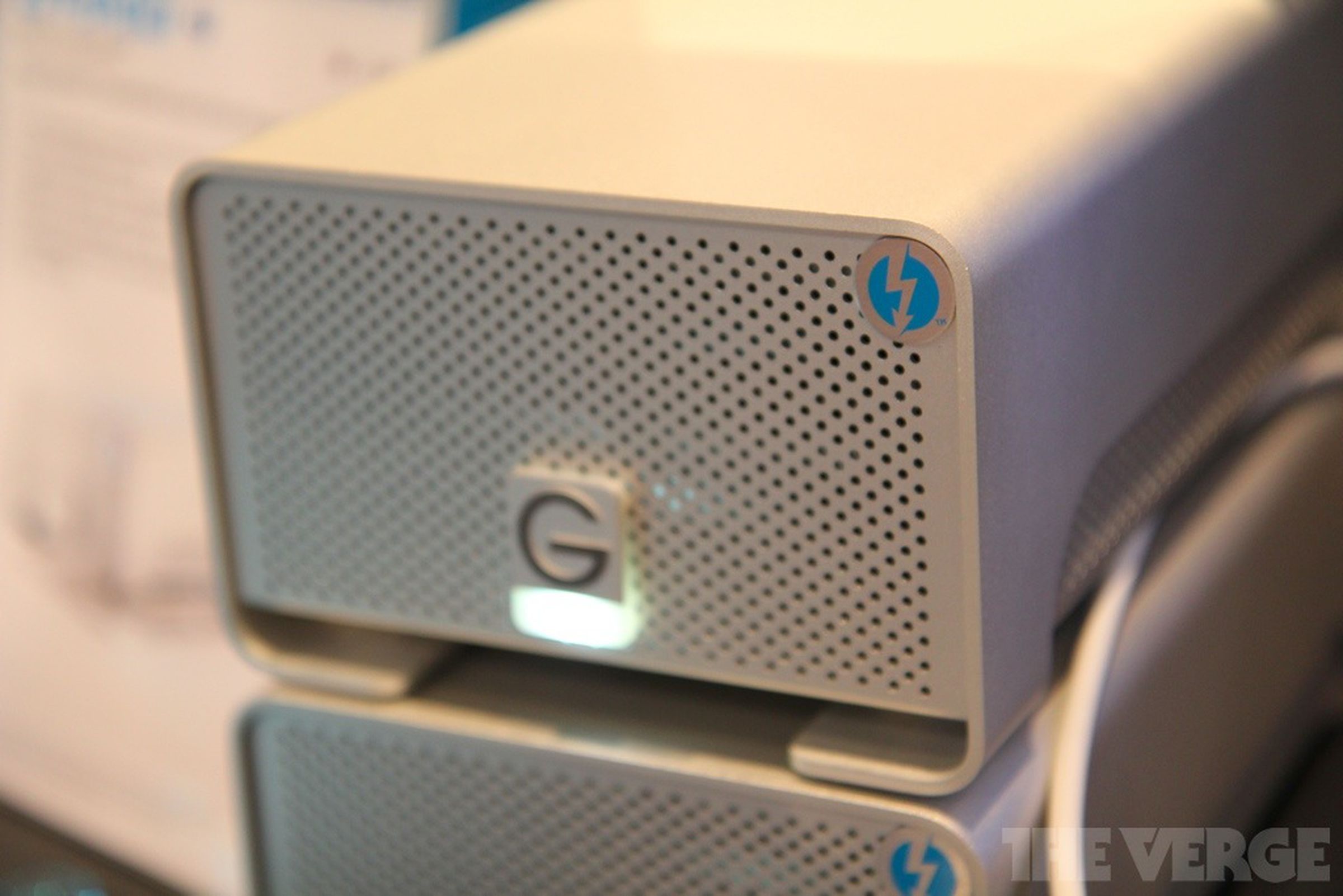 G-Technology G-Raid with Thunderbolt I/O hands-on pictures