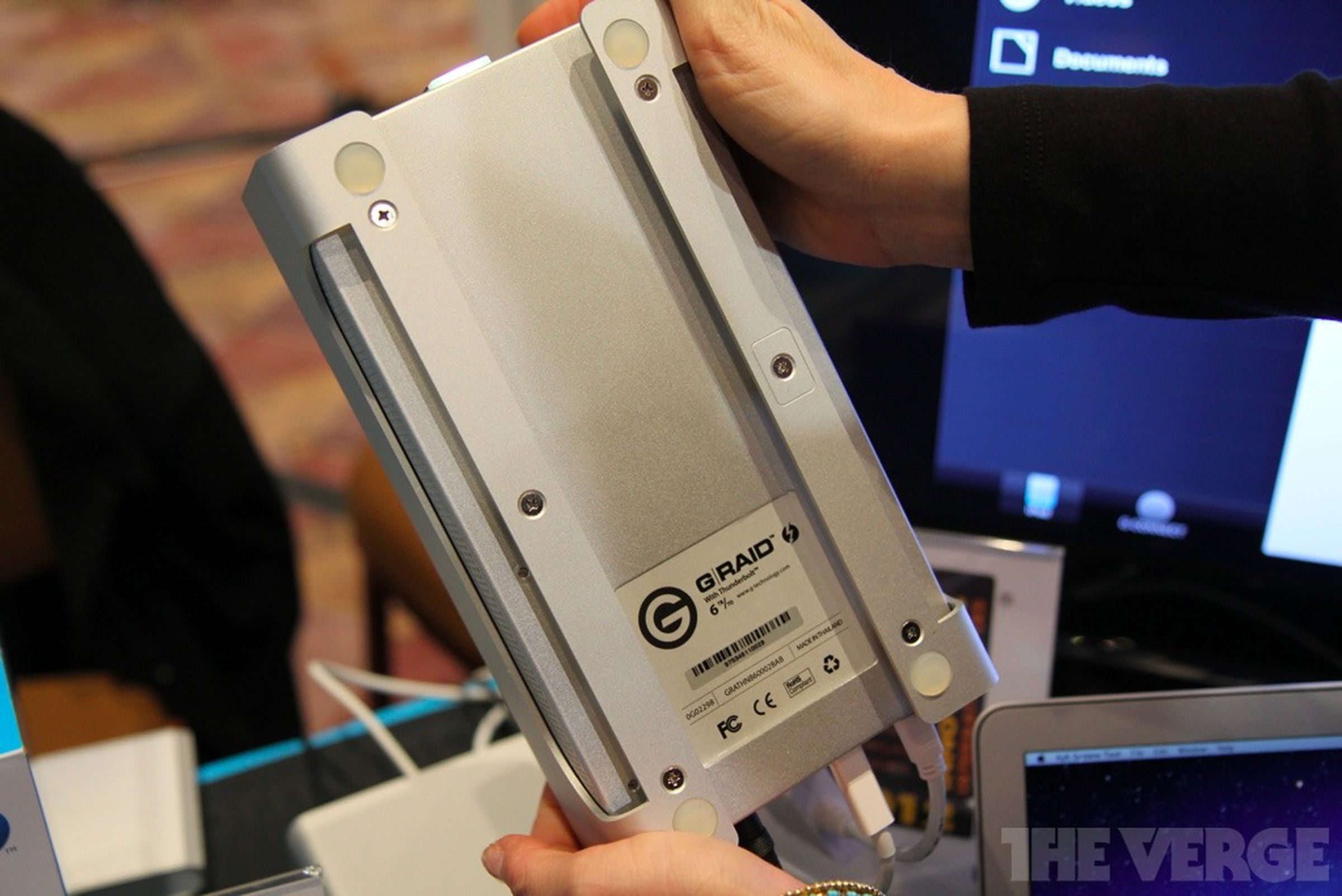 G-Technology G-Raid with Thunderbolt I/O hands-on pictures