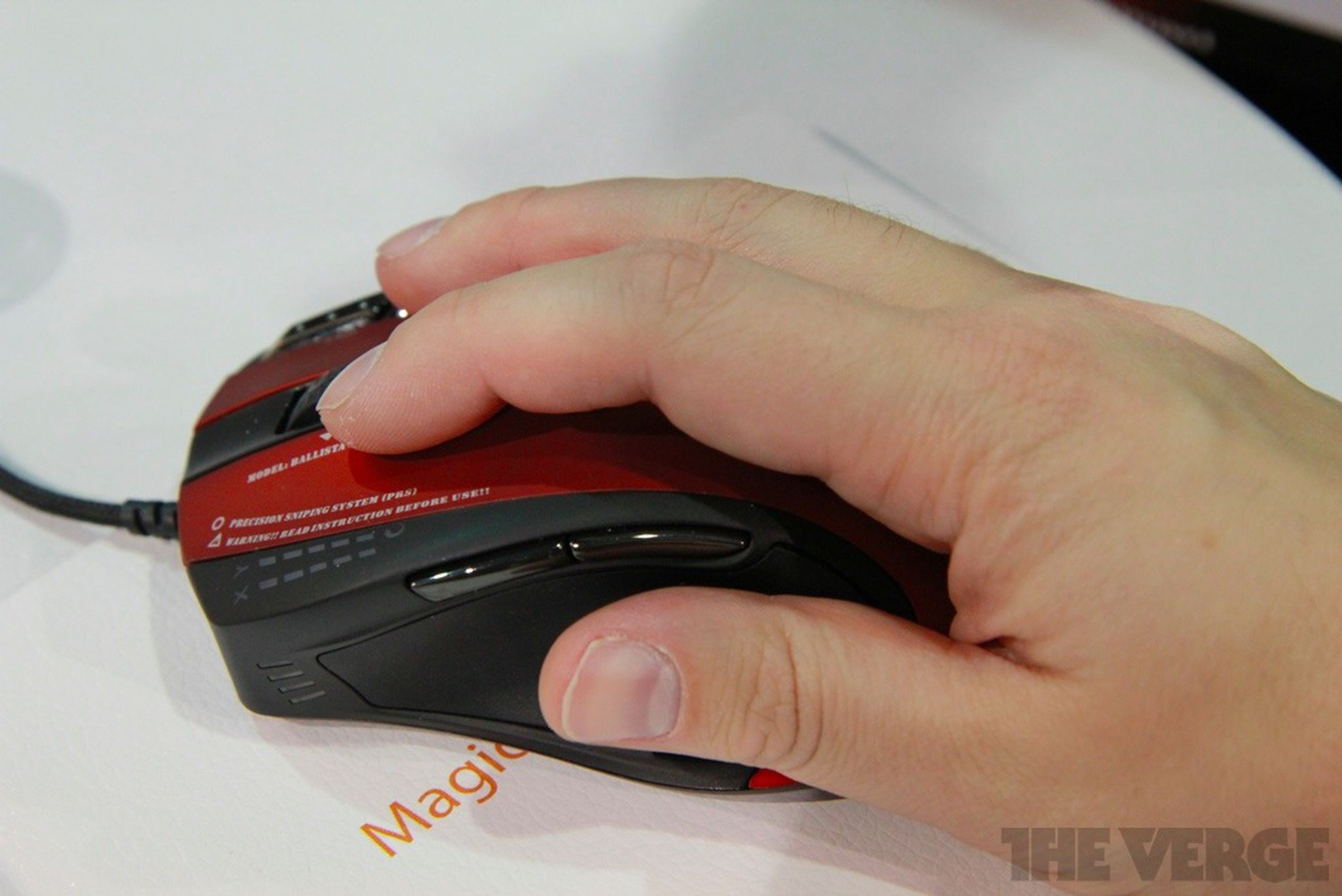 Shogun Bros. Ballista MK-1 gaming mouse hands-on pictures
