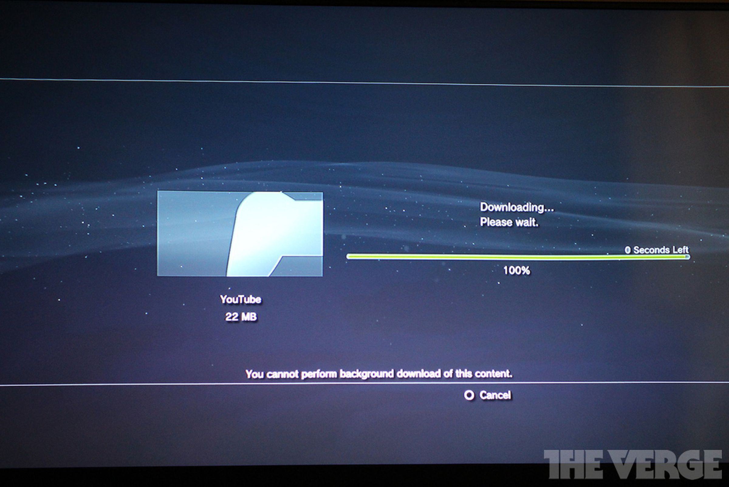 YouTube app for PlayStation 3 hands-on pictures